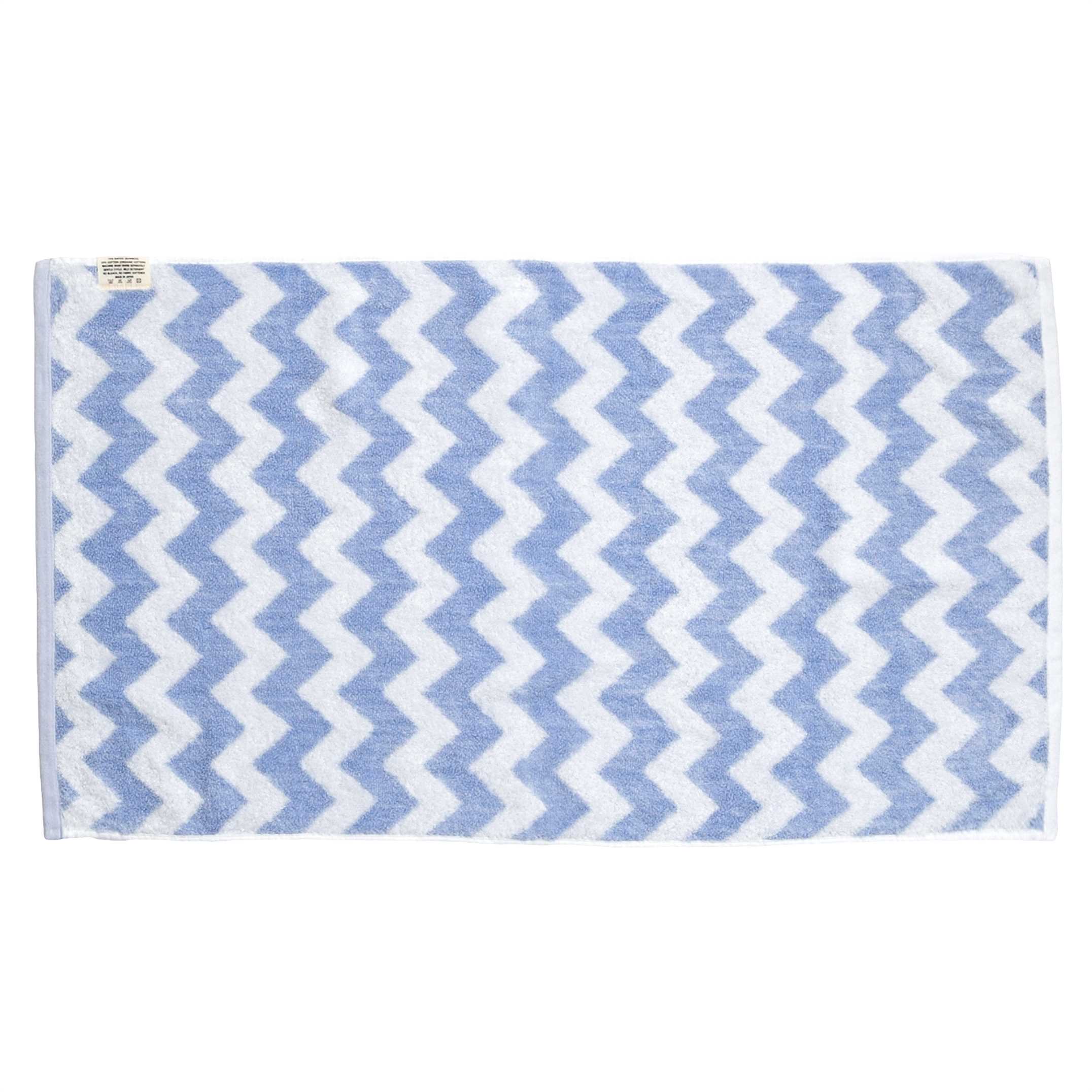 HAND TOWEL (CHEVRON)(45×81cm blanca/nightingale) TOWEL kashwere