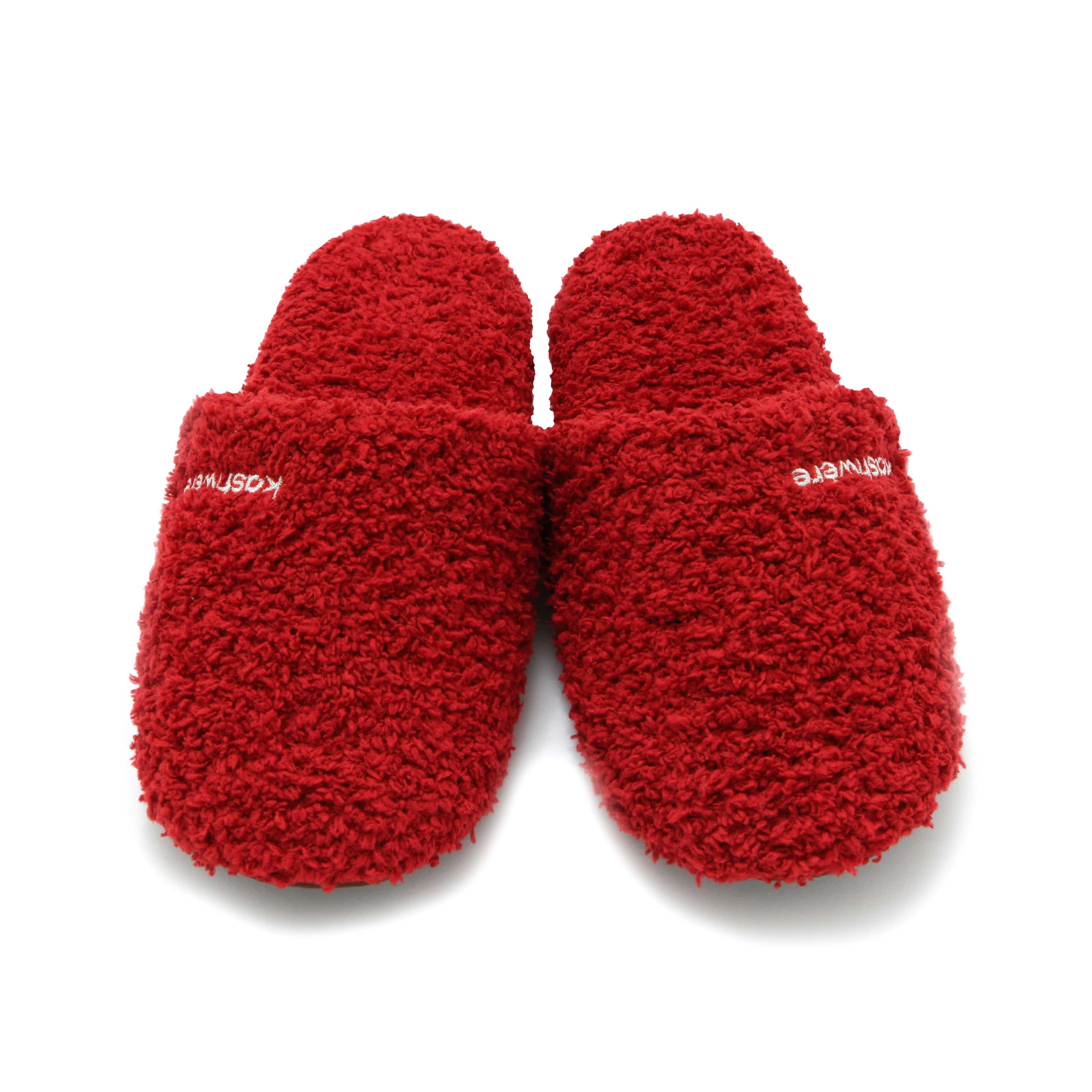SLIPPERS(7/8 red/silver) HOME kashwere Japan (カシウエア ジャパン) 公式サイト