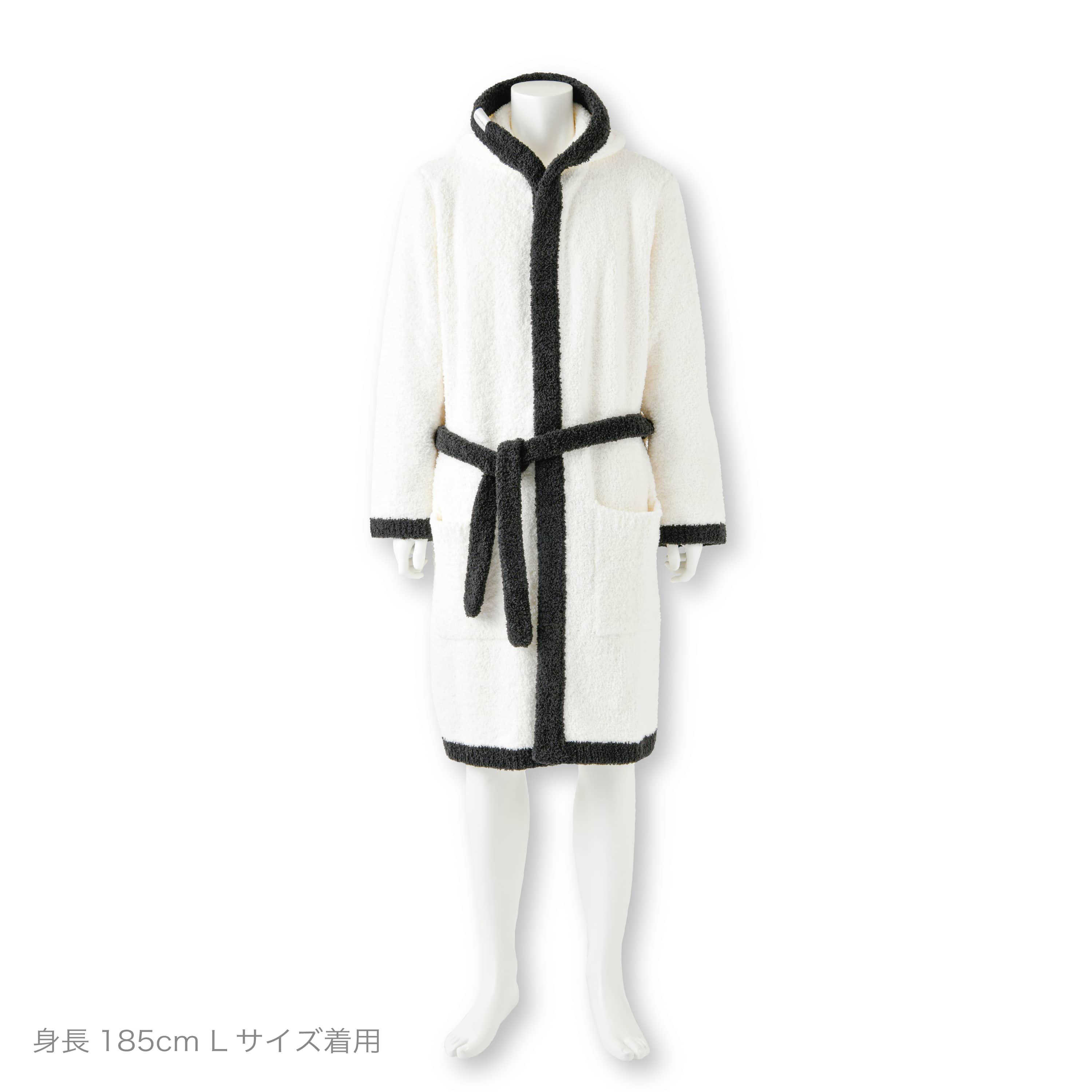 SHORT ROBE(S/M creme/shadow): ROBE | kashwere Japan