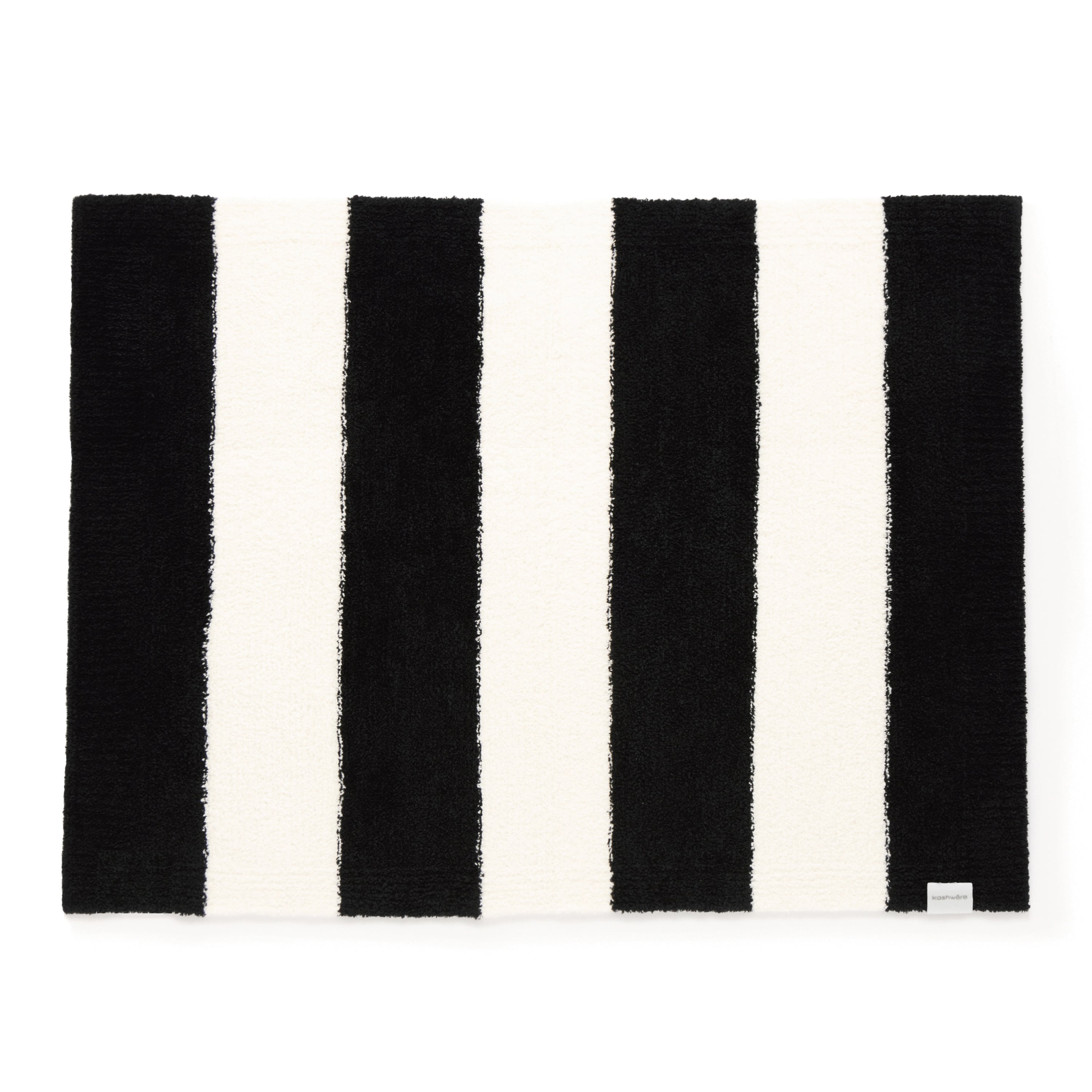 爆買い！ HALF BLANKET black/creme): BORDER(85×110cm / BLANKET タオル