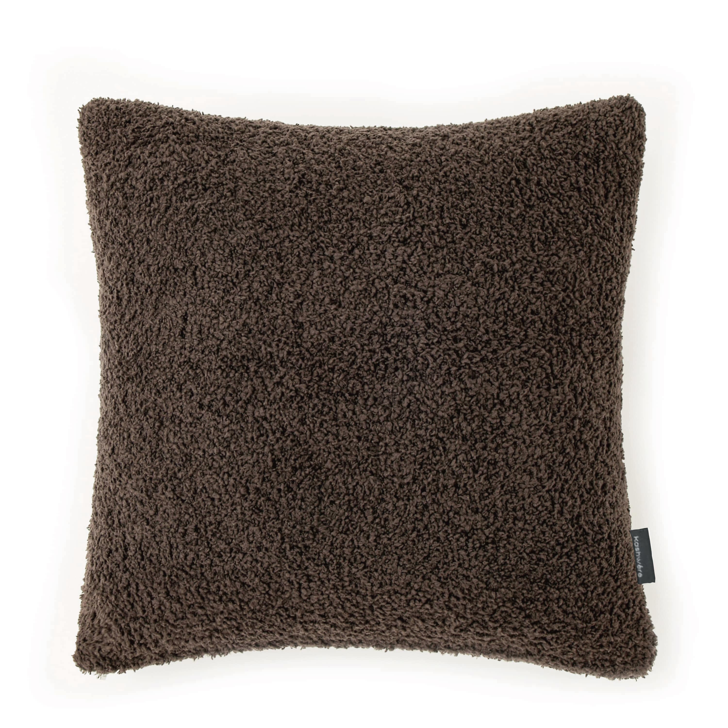 カシウエア クッションカバー2個セット CUSHION COVER / SOLID(カバーのみ walnut): HOME | kashwere Japan