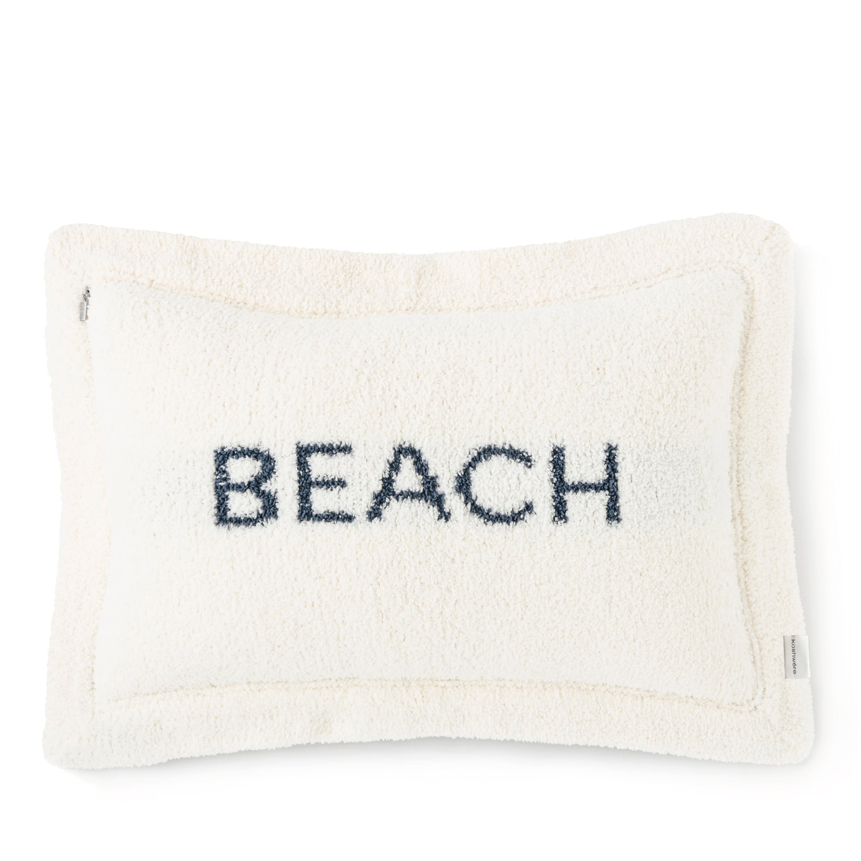 PILLOW CASE / BEACH(M カバーのみ creme/silver blue): HOME