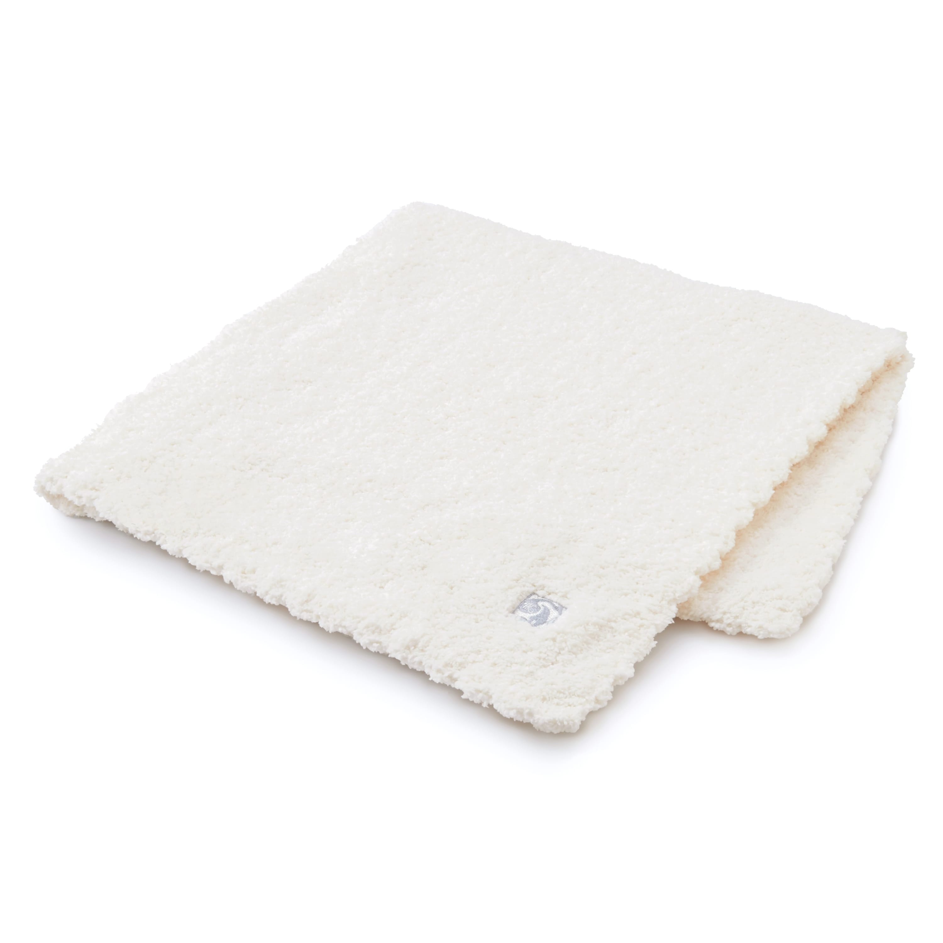 BABY BLANKET SOLID & CAP(78×78cm （CAP有り） creme) BABY&KIDS kashwere