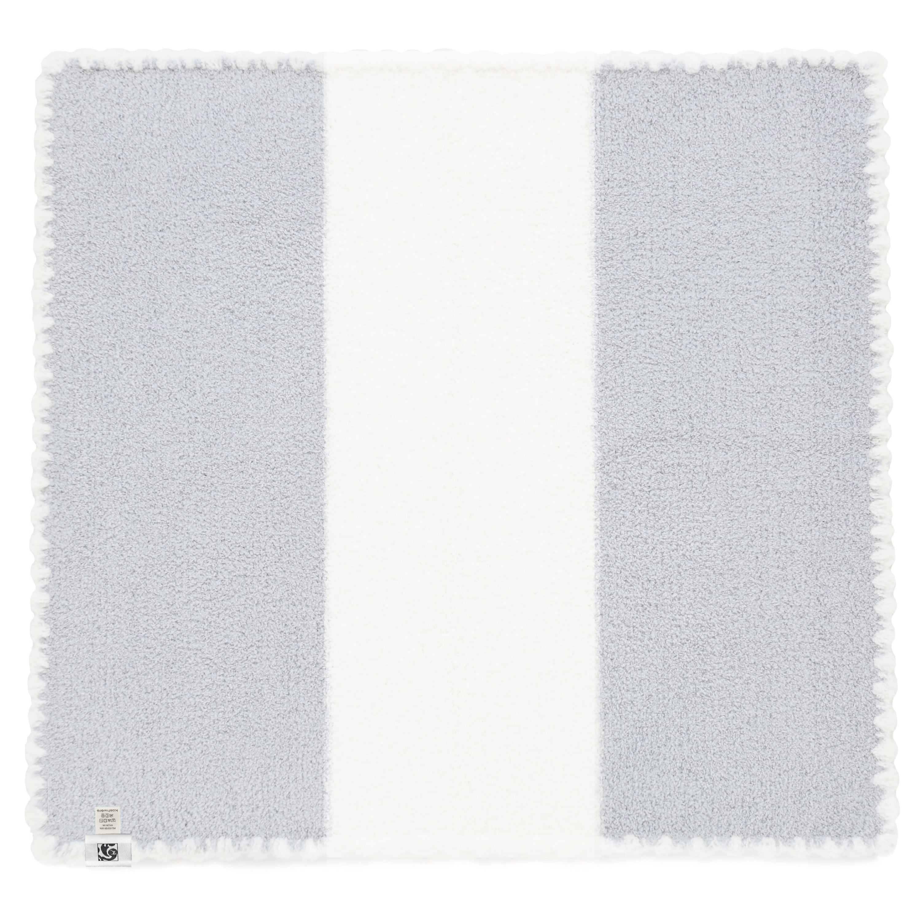 BABY BLANKET CENTER STRIPE