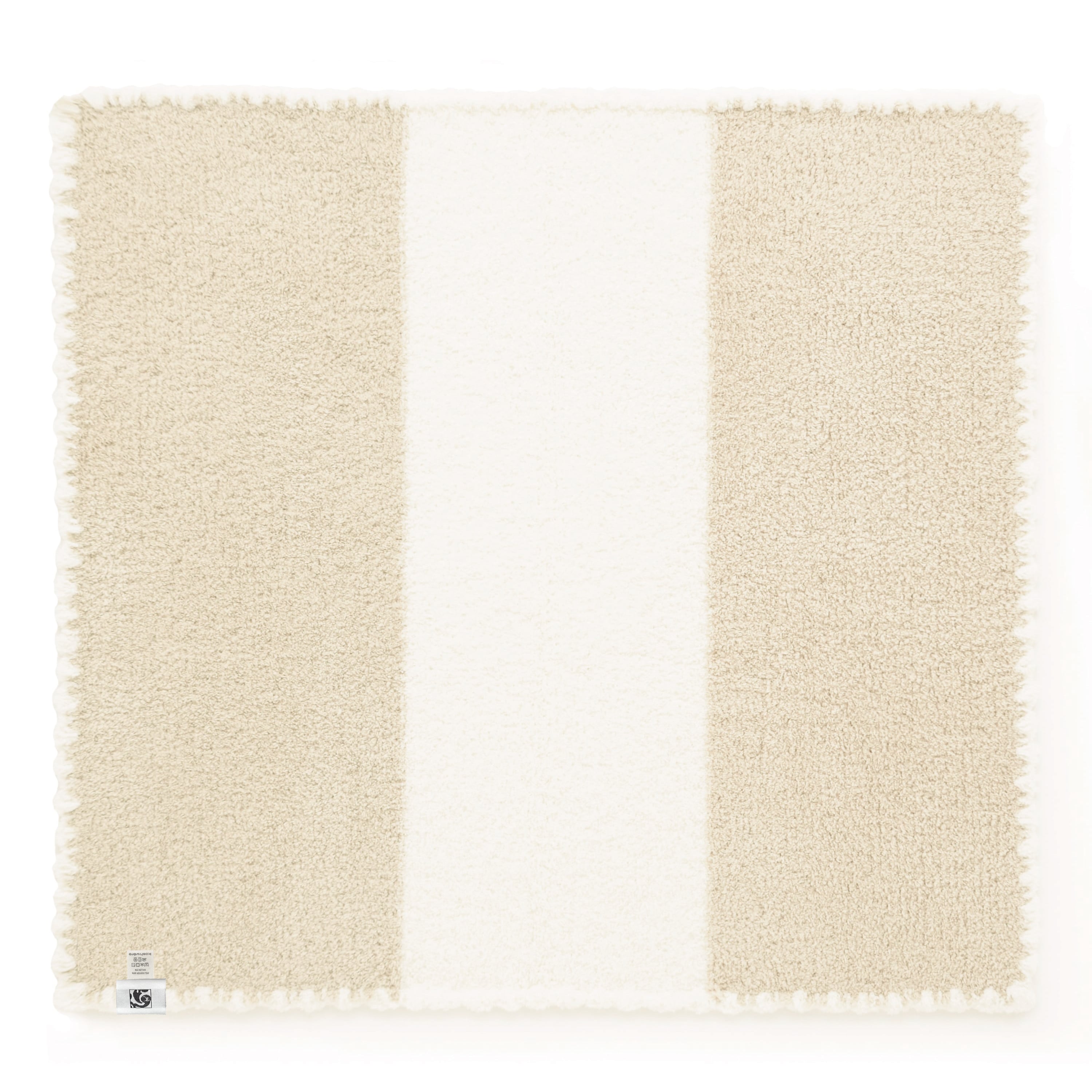 BABY BLANKET CENTER STRIPE