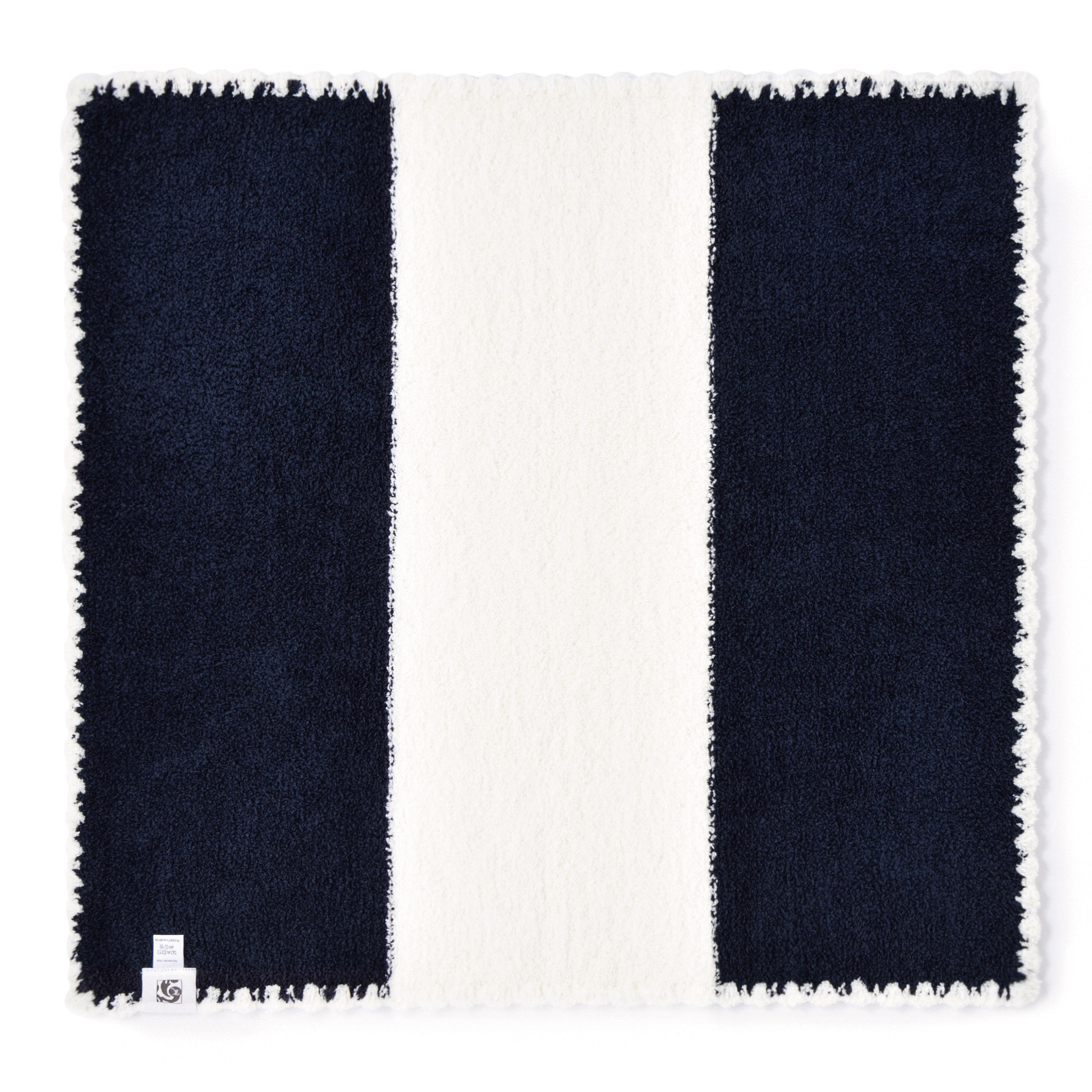 BABY BLANKET CENTER STRIPE
