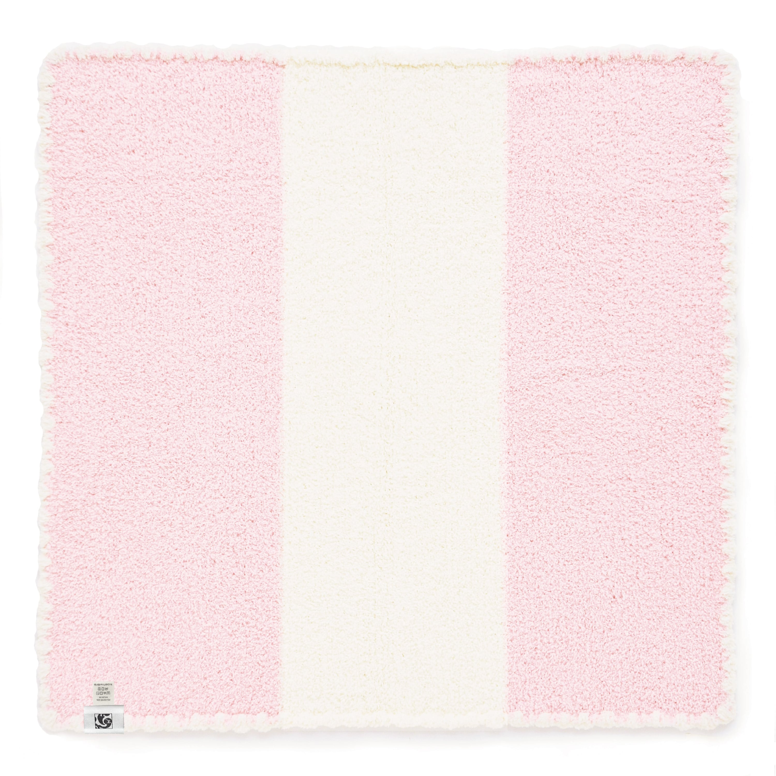 BABY BLANKET CENTER STRIPE