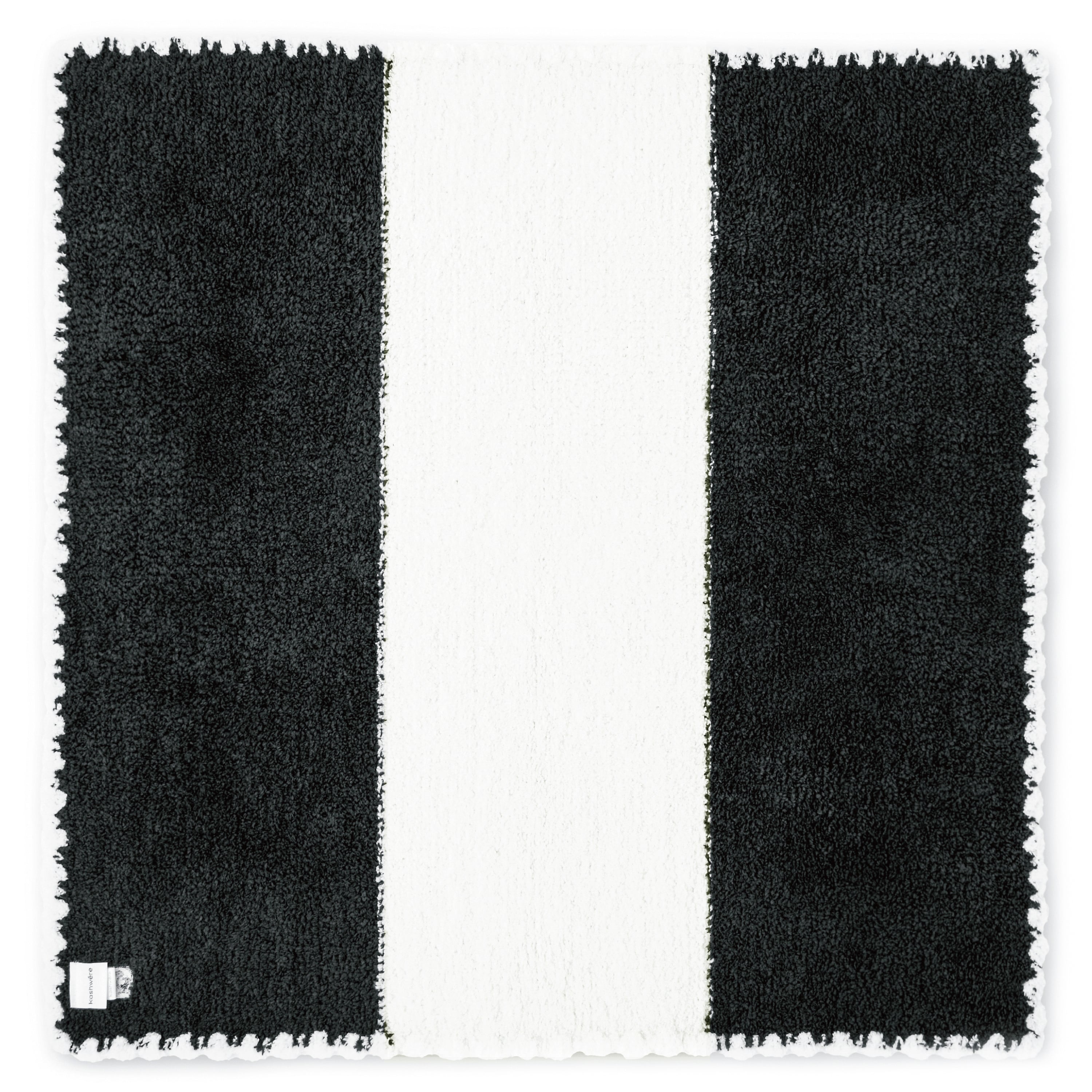 BABY BLANKET CENTER STRIPE