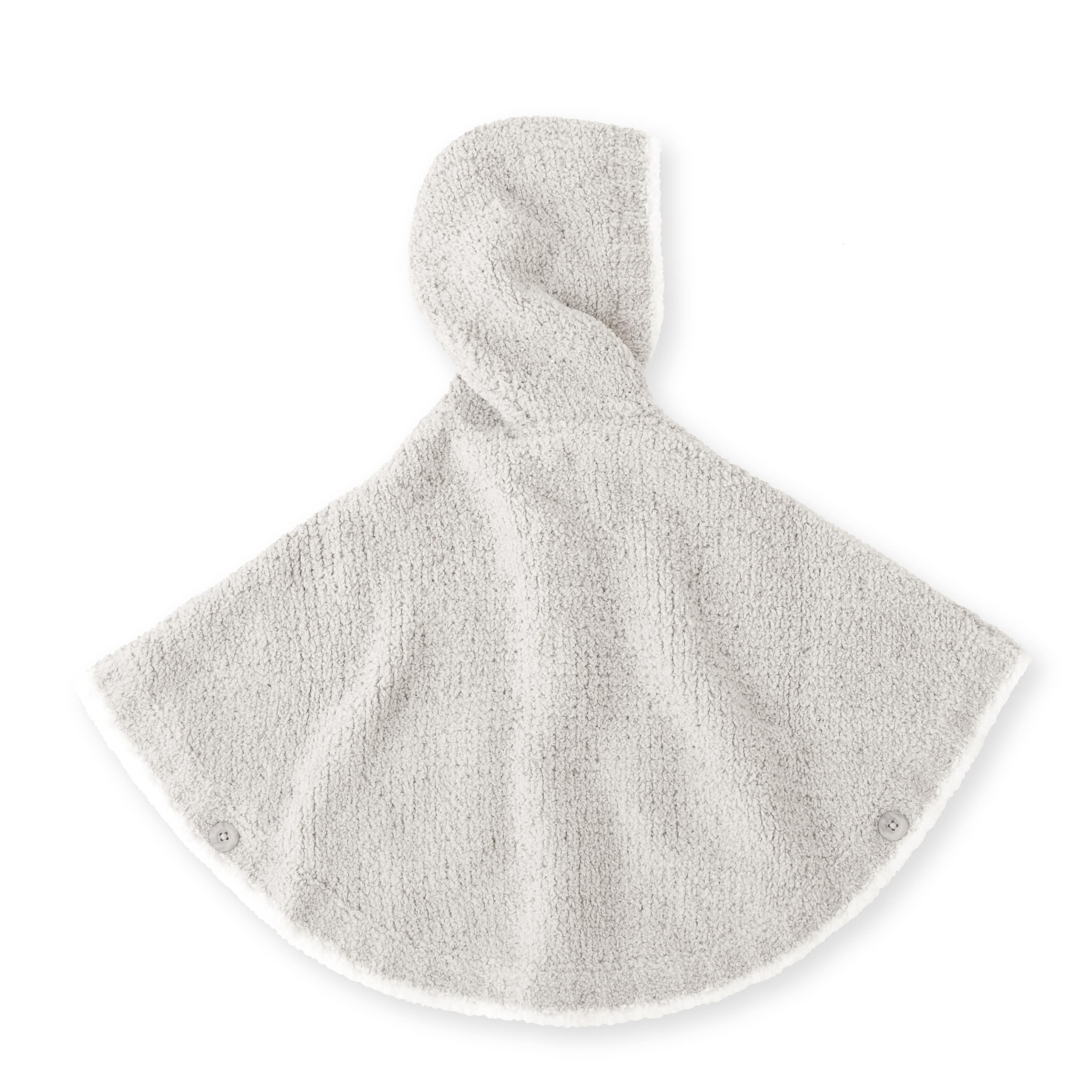 BABY PONCHO(12/24（12～24ヶ月） mist/white): BABY&KIDS | kashwere ...