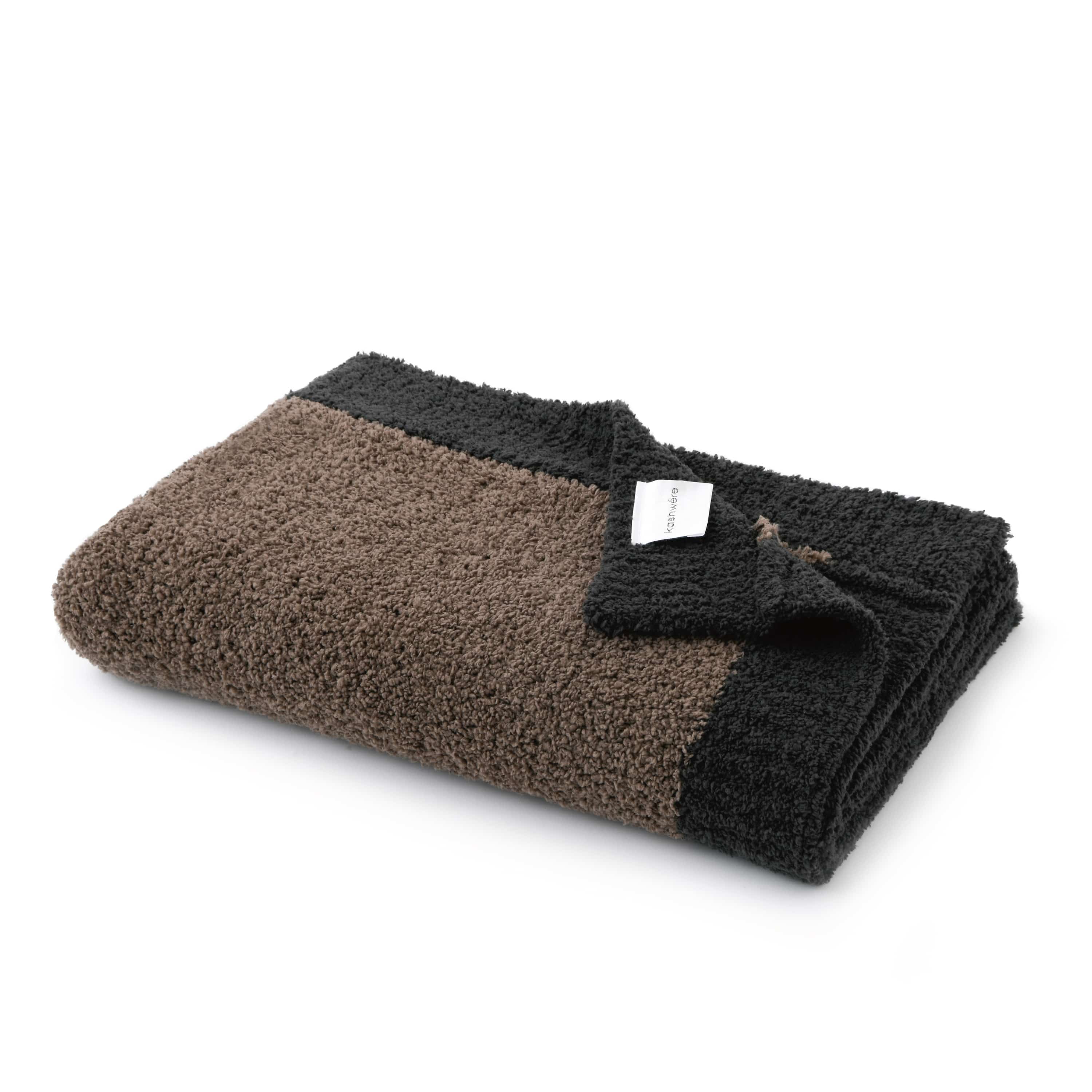 HALF BLANKET / TRIM(85×110cm agate/shadow) BLANKET kashwere Japan