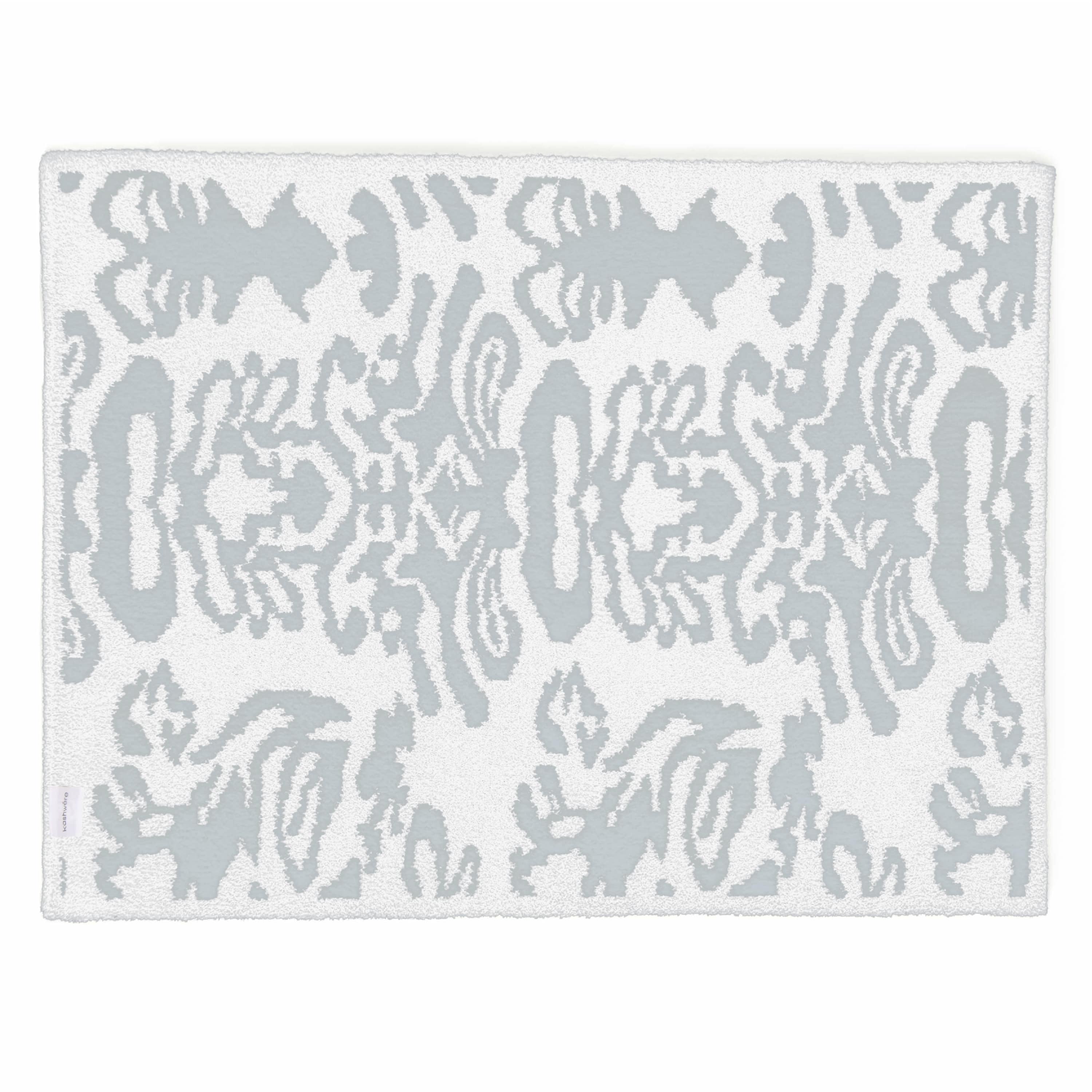 20th HALF BLANKET / DAMASK (blue)