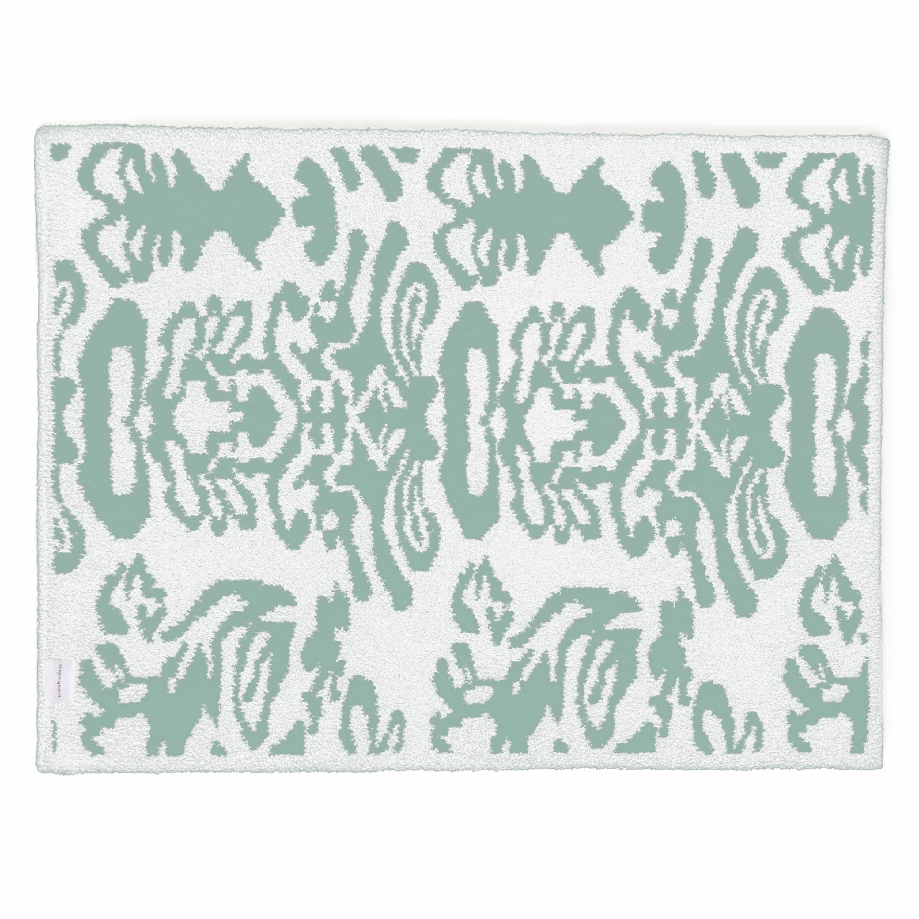 20th HALF BLANKET / DAMASK (tender blue)