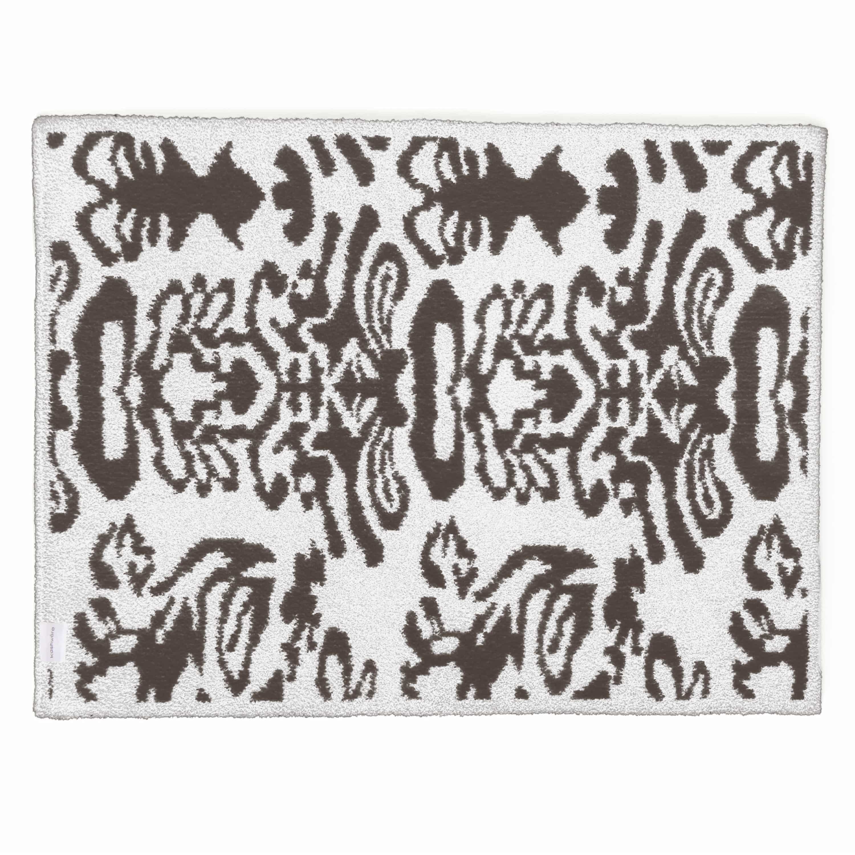 20th HALF BLANKET / DAMASK (walnut)