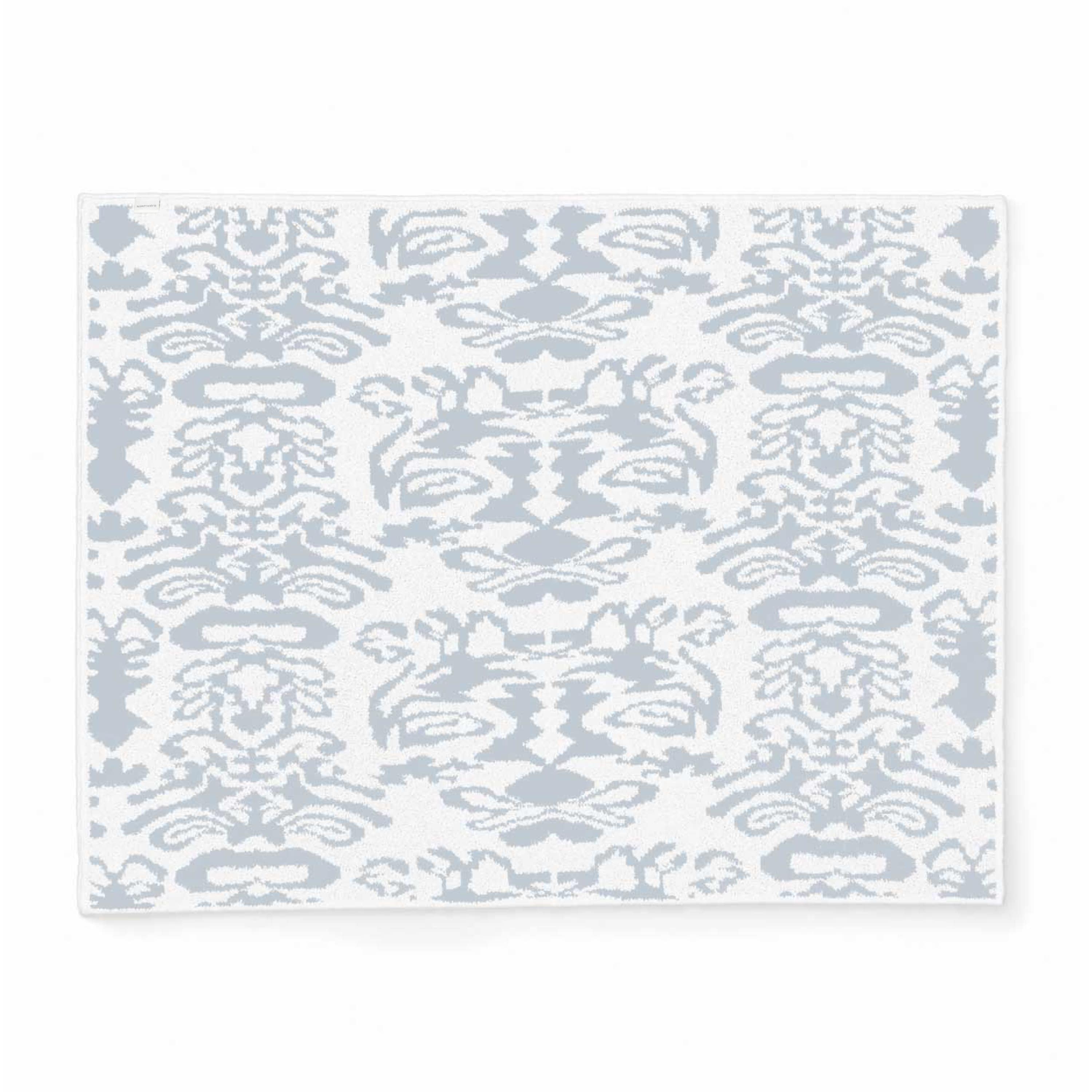 20th BLANKET / DAMASK (blue)