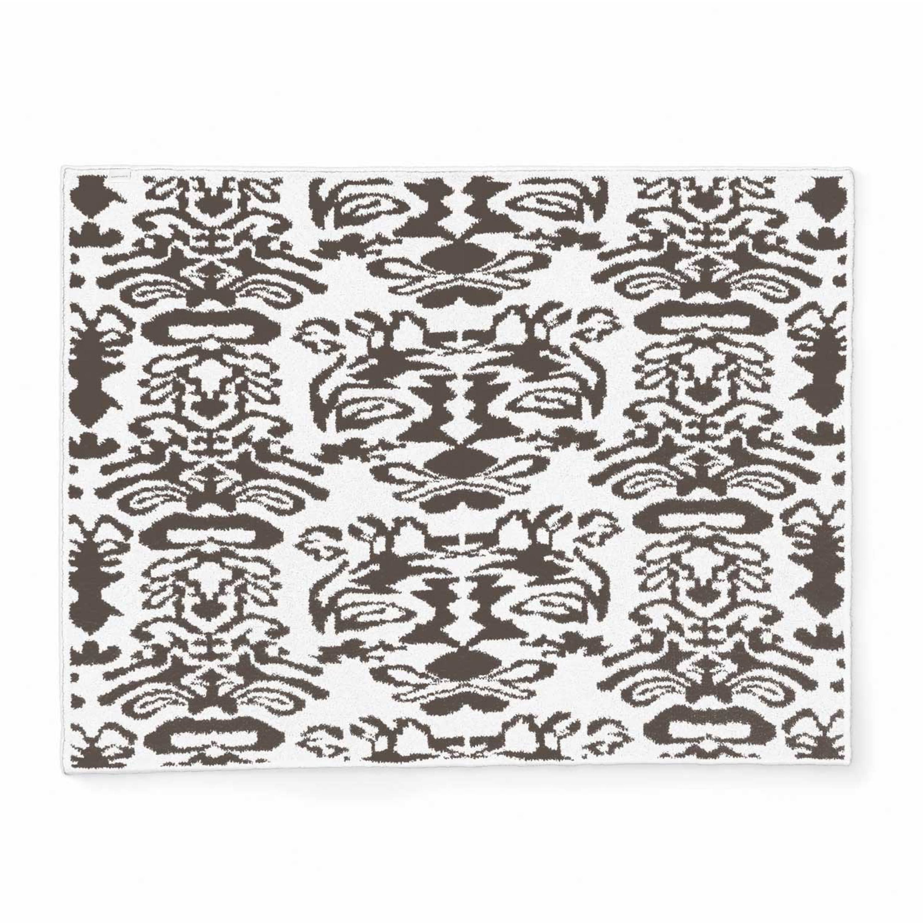 20th BLANKET / DAMASK (charcoal gray)