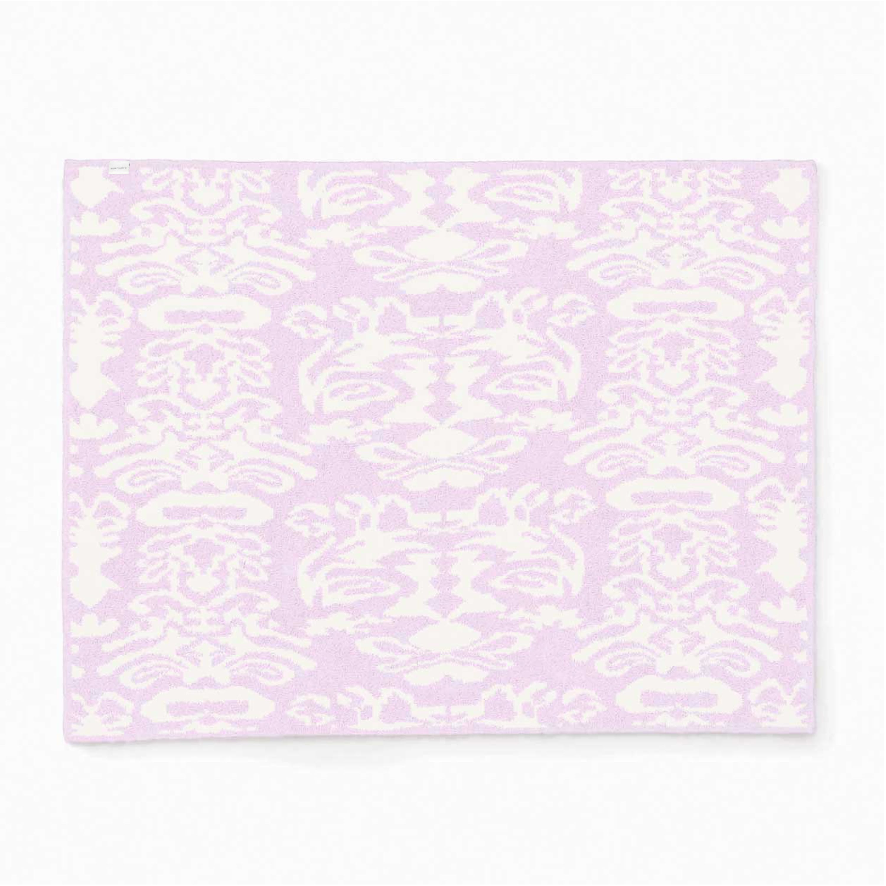 20th BLANKET / DAMASK (creme)(135×183cm creme/iris): 202620