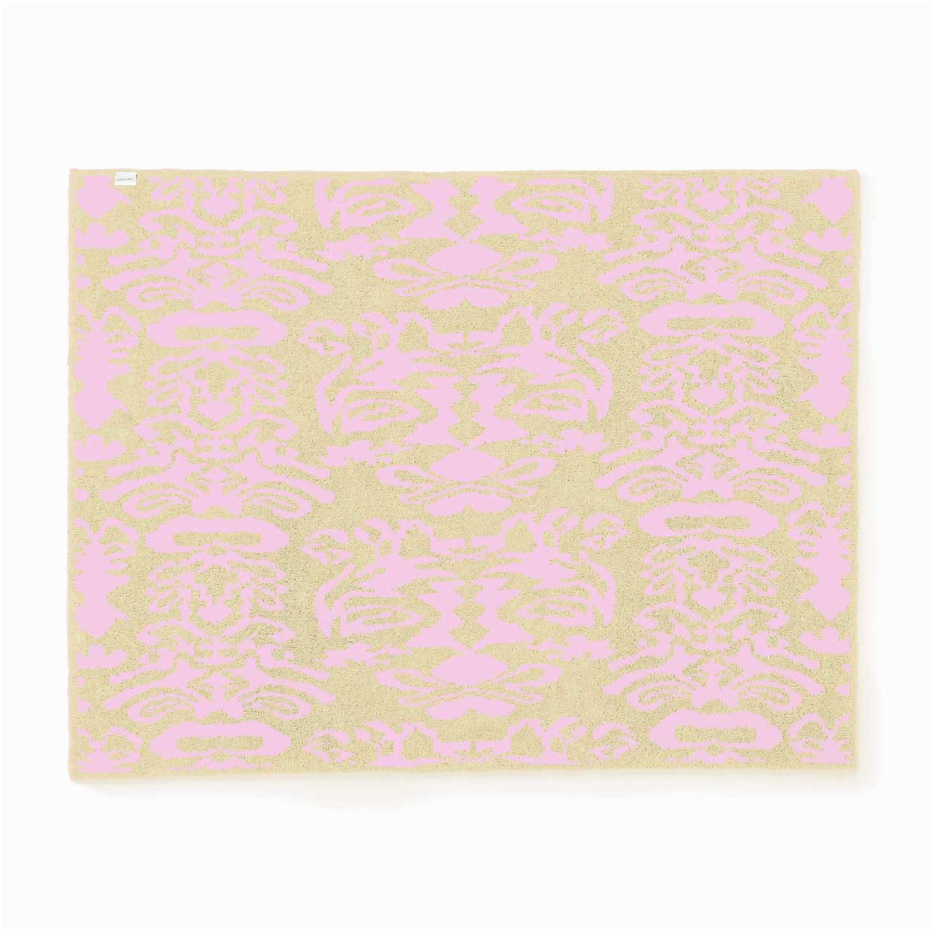 20th BLANKET / DAMASK(135×183cm sakura/cinnamon): 20th | kashwere
