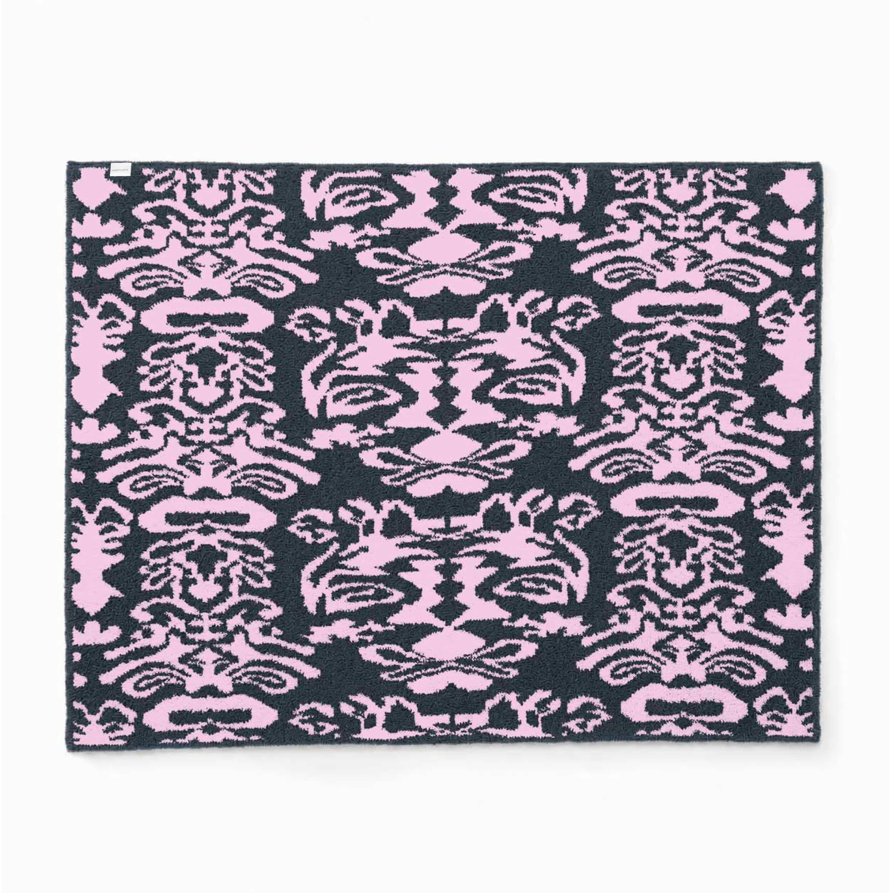 20th BLANKET / DAMASK(135×183cm sakura/vintage blue): 20th