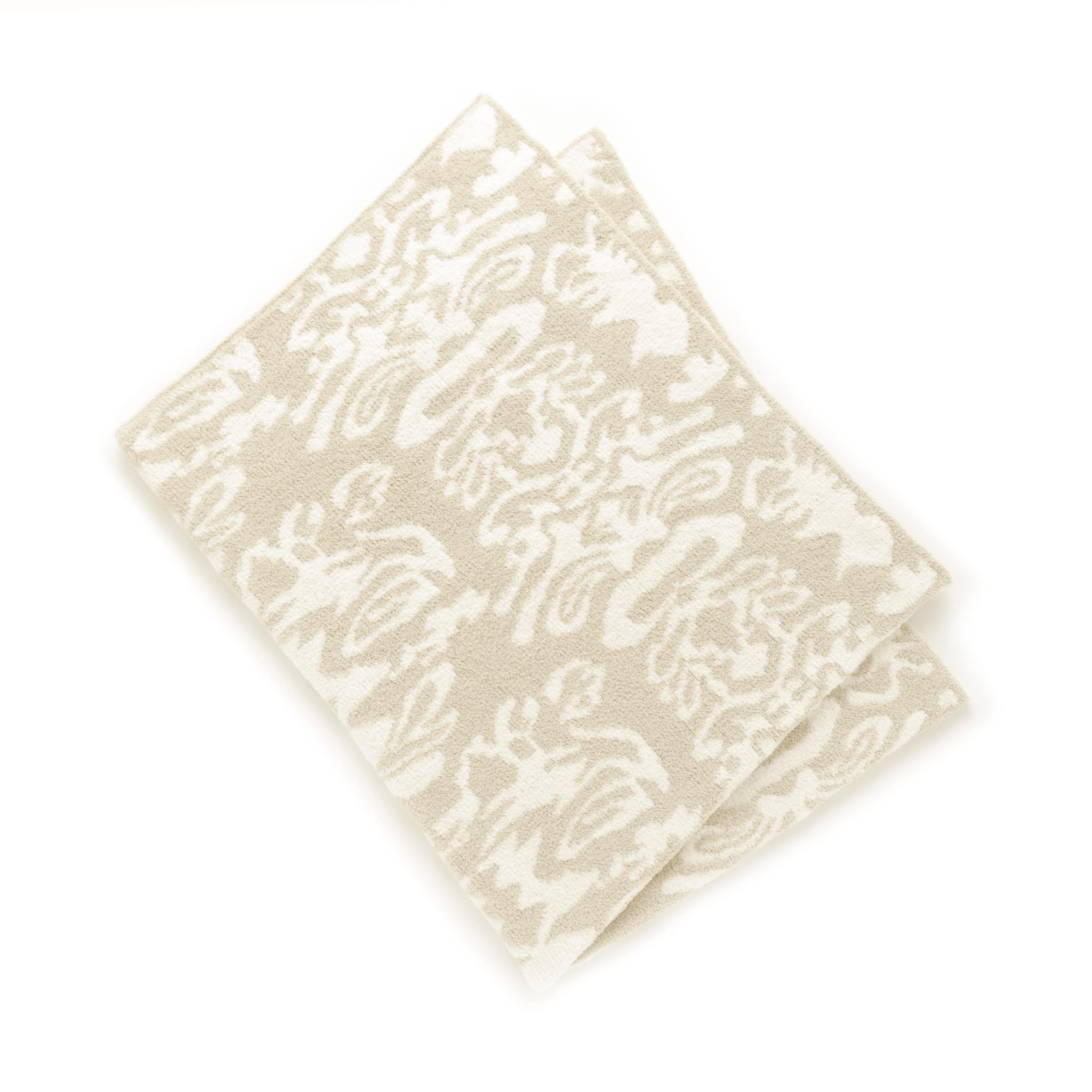 TWIN BLANKET / DAMASK