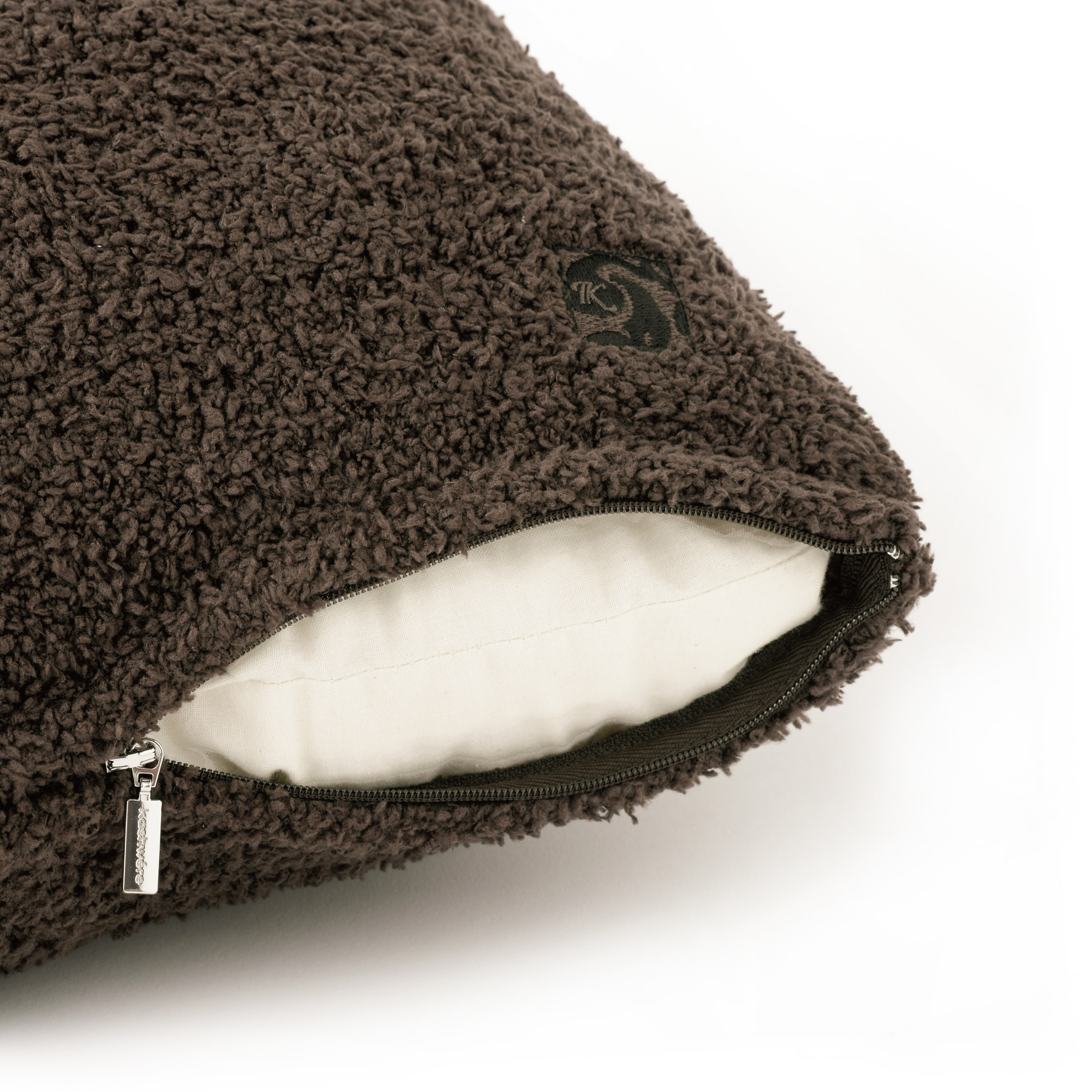 CUSHION COVER / SOLID(カバーのみ walnut): HOME | kashwere