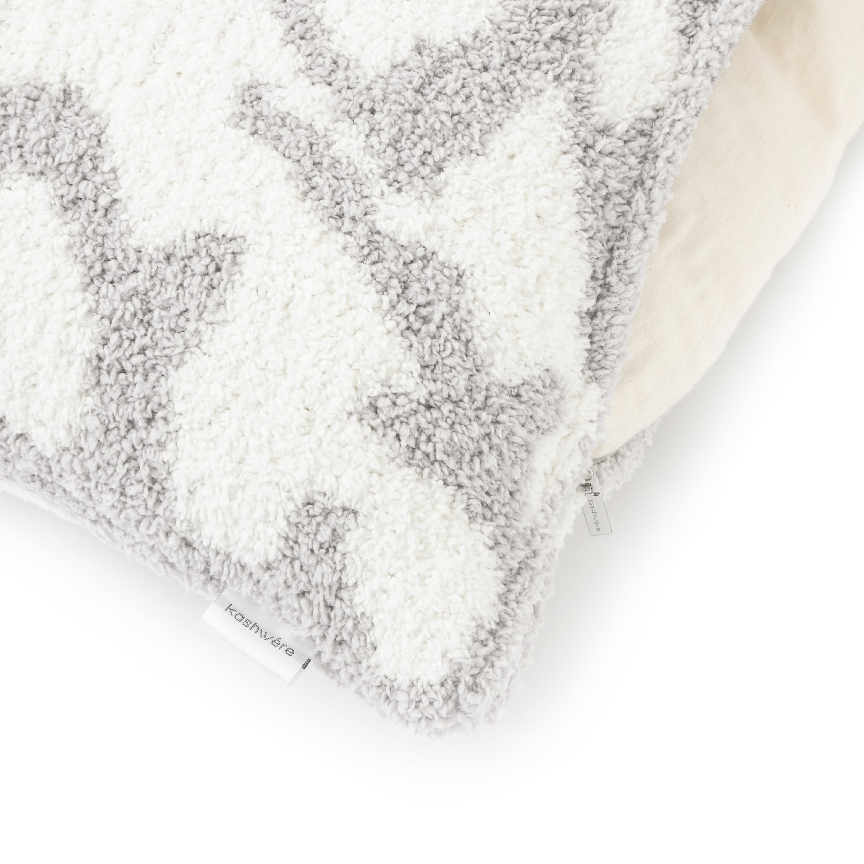 CUSHION COVER / DAMASK(クッション付き mist/creme): HOME | kashwere