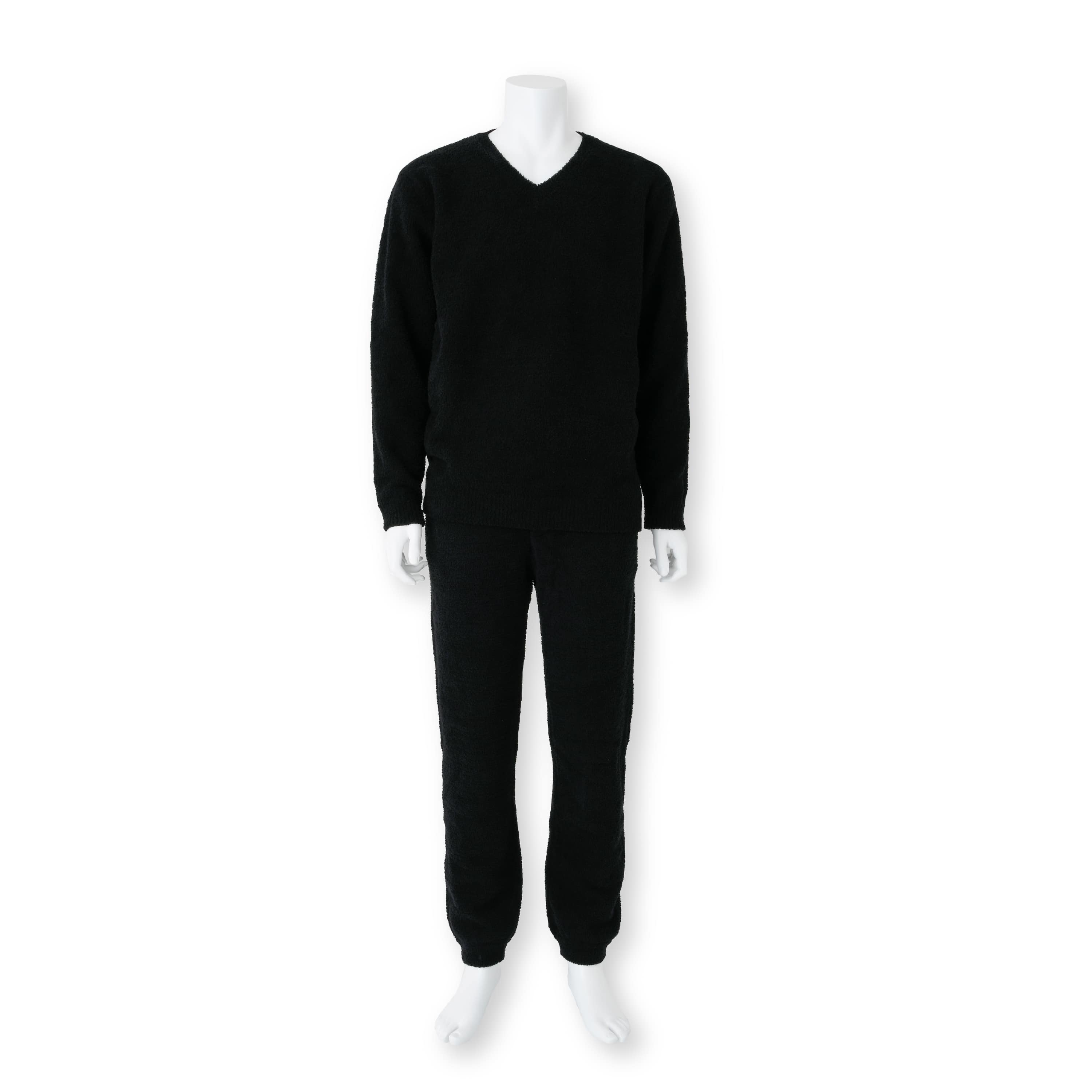 送料無料 通販  WEAR black): KNIT(L V-NECK | (カシウエア Japan kashwere ニット/セーター