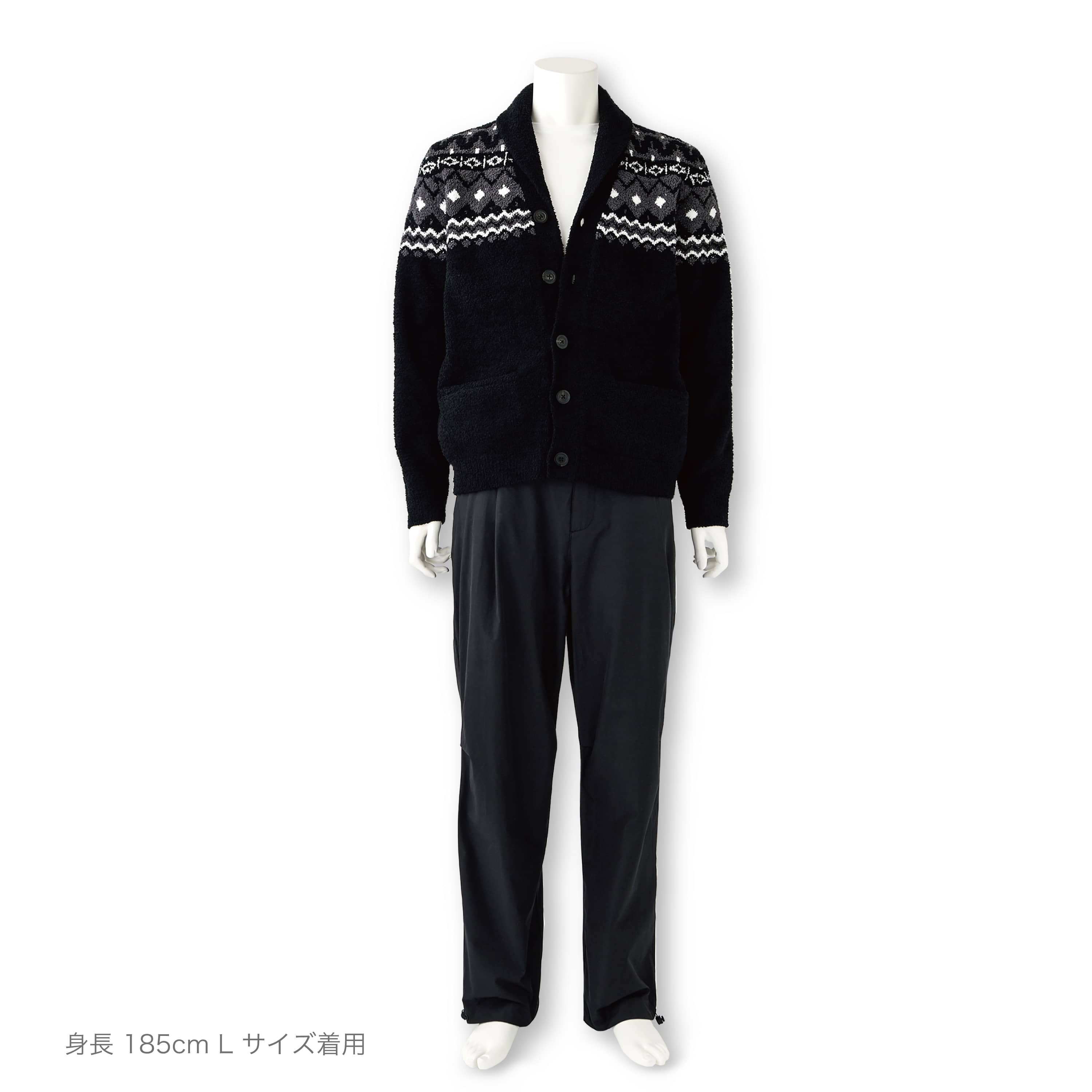 JACQUARD CARDIGAN