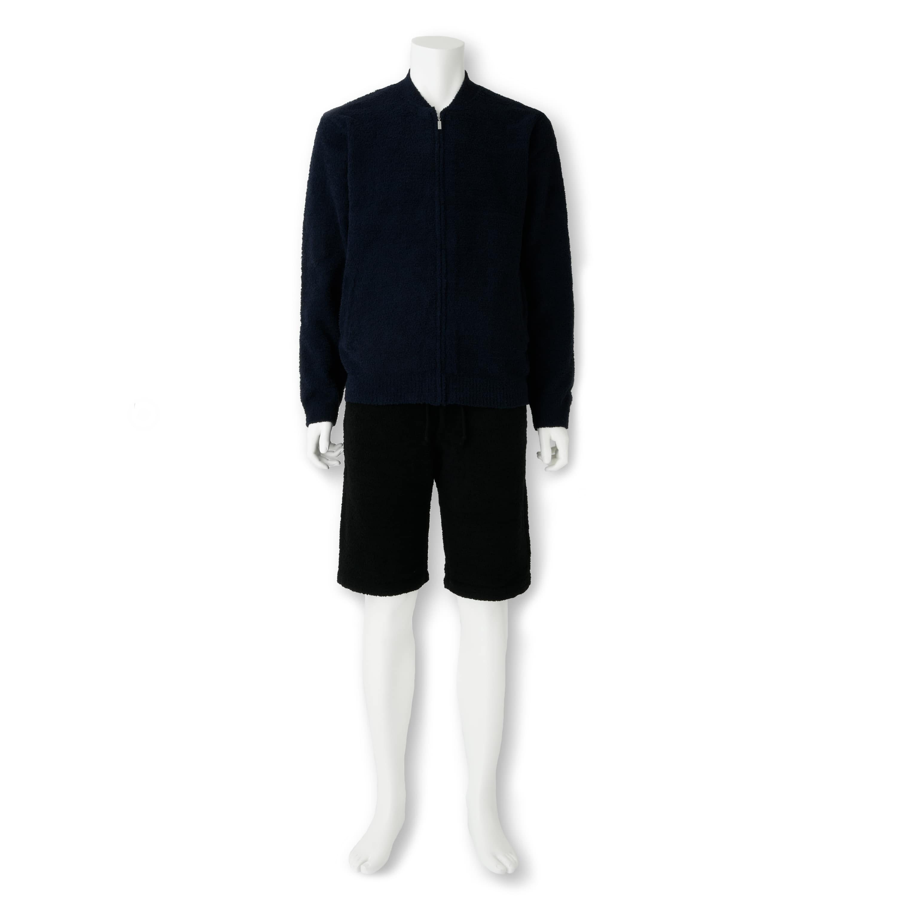 ZIP UP JACKET(S navy): WEAR | kashwere Japan (カシウエア