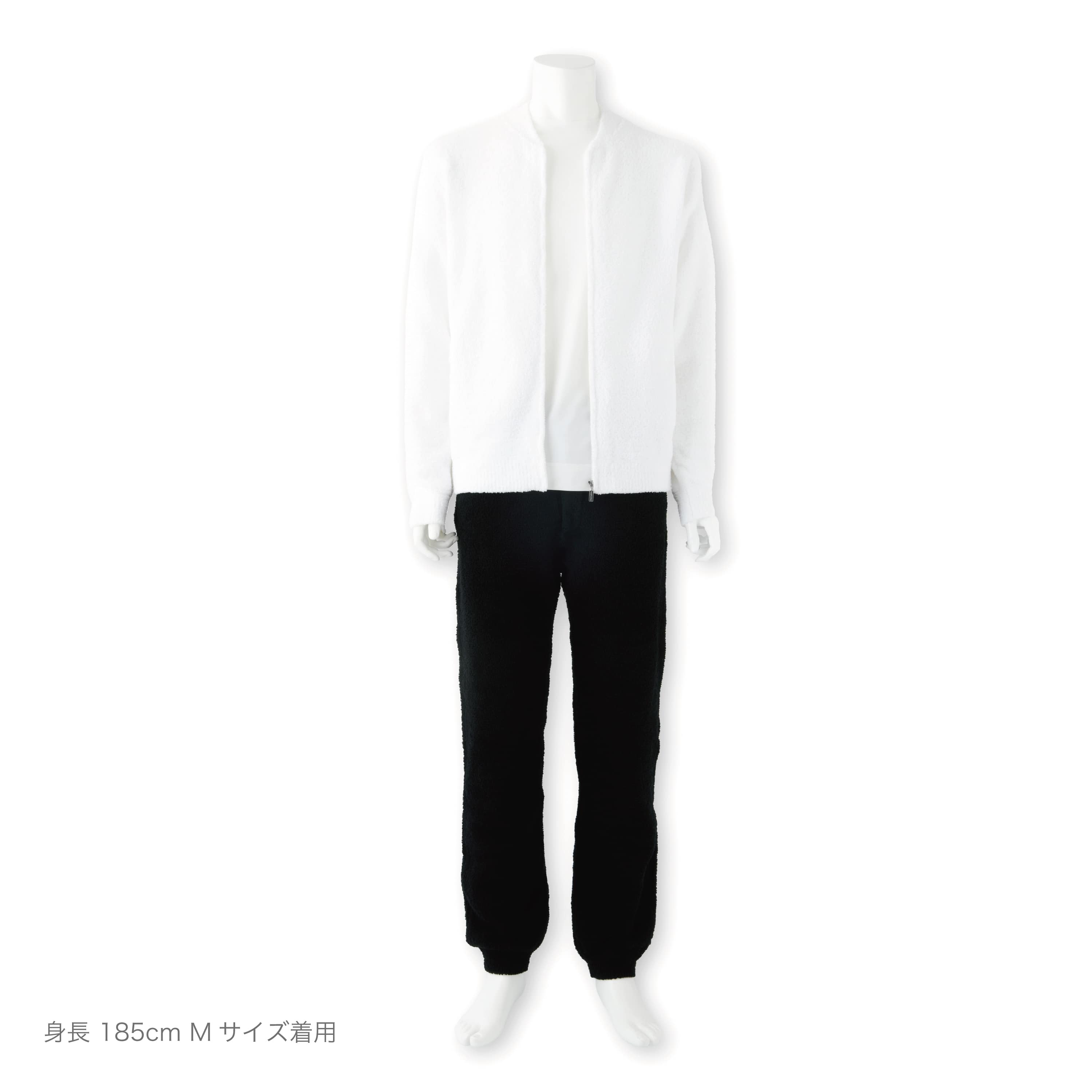 é ジップアップジャケット ホワイト ジップアップ トラックジャケット / Zip-Up Track Jacket