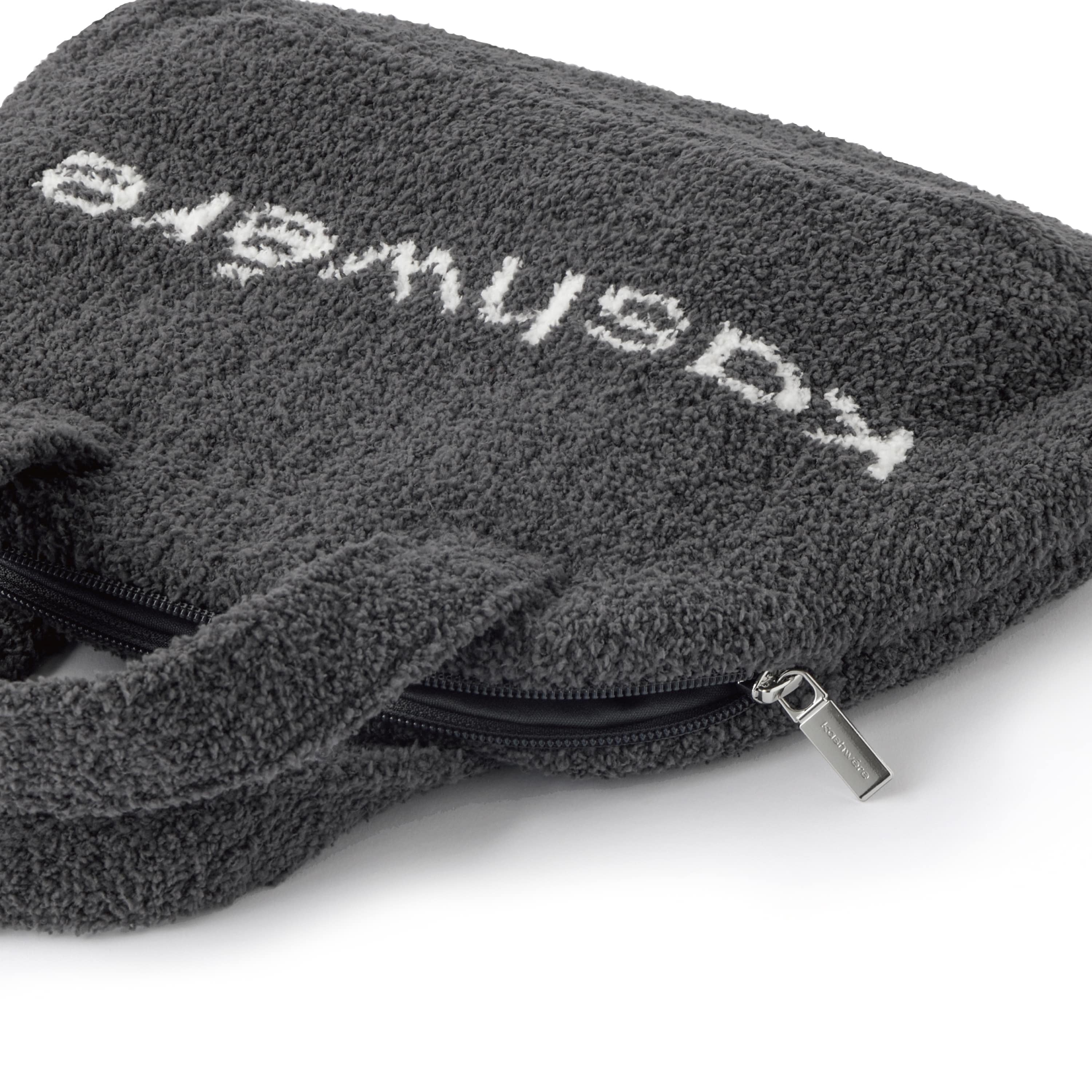 LOGO BAG(F darkgray/creme): BABY&KIDS | kashwere Japan (カシウエア