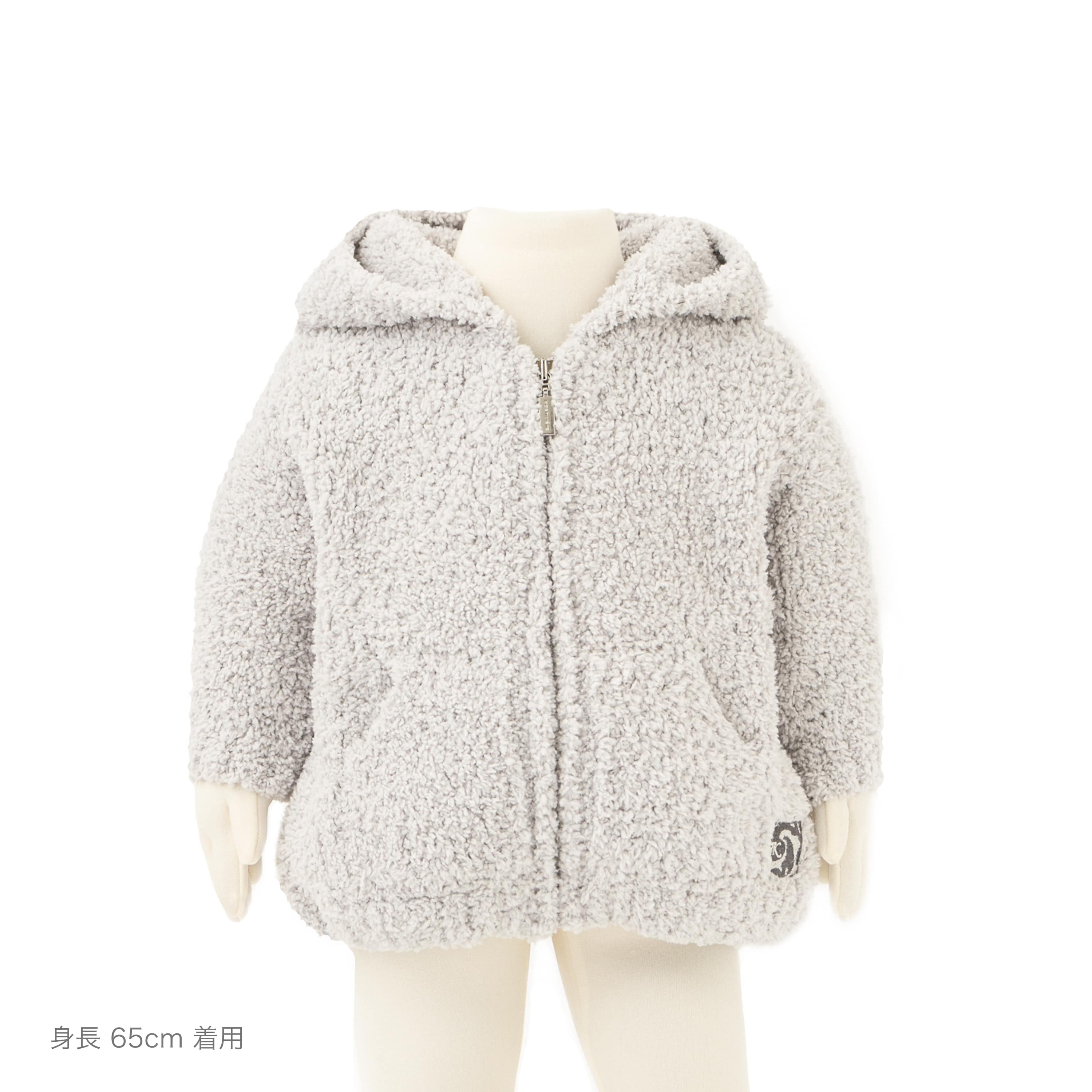 BABY HOODED JACKET(6-12（6～12ヶ月） mist): BABY&KIDS | kashwere 