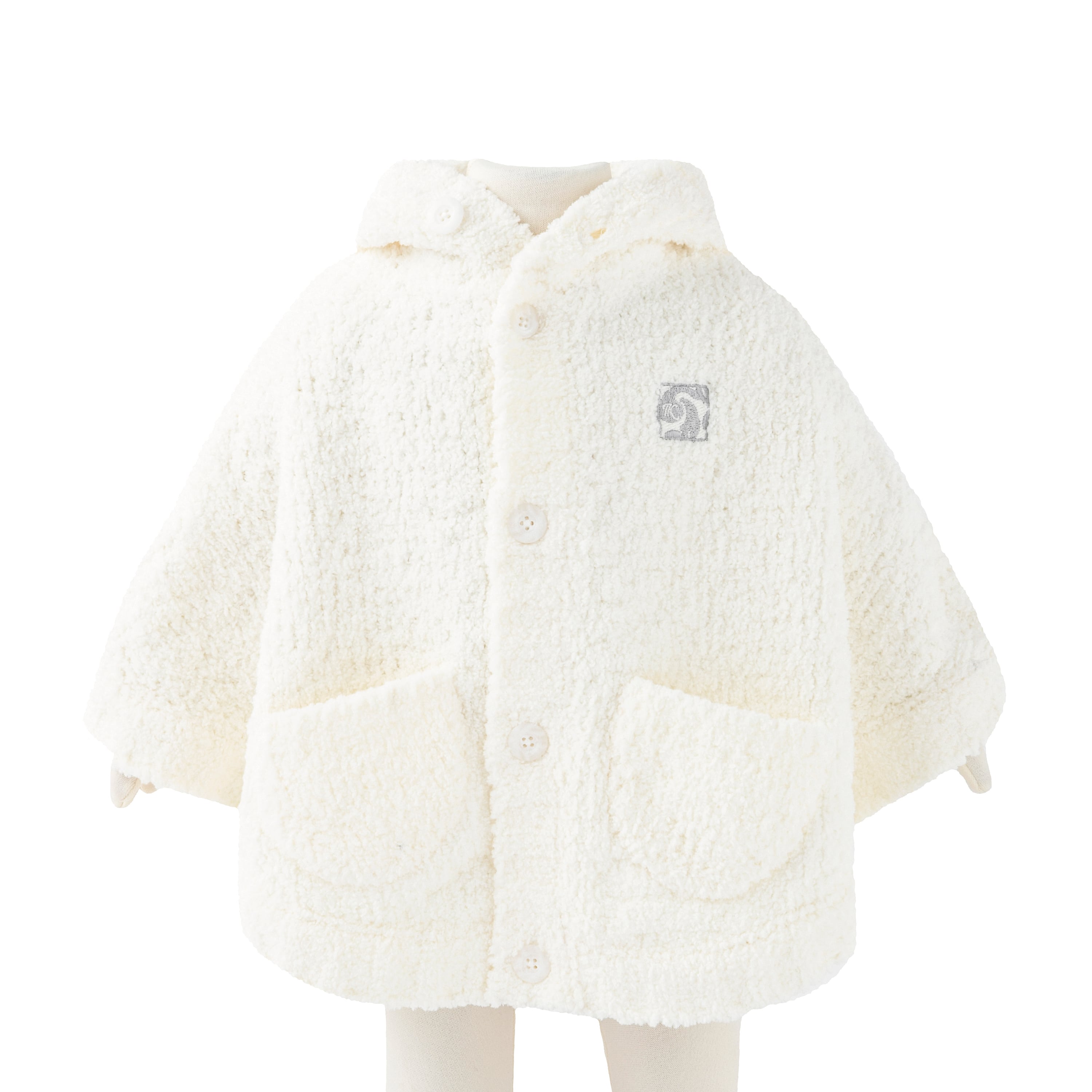 BABY PONCHO(12/24（12～24ヶ月） creme): BABY&KIDS | kashwere Japan ...