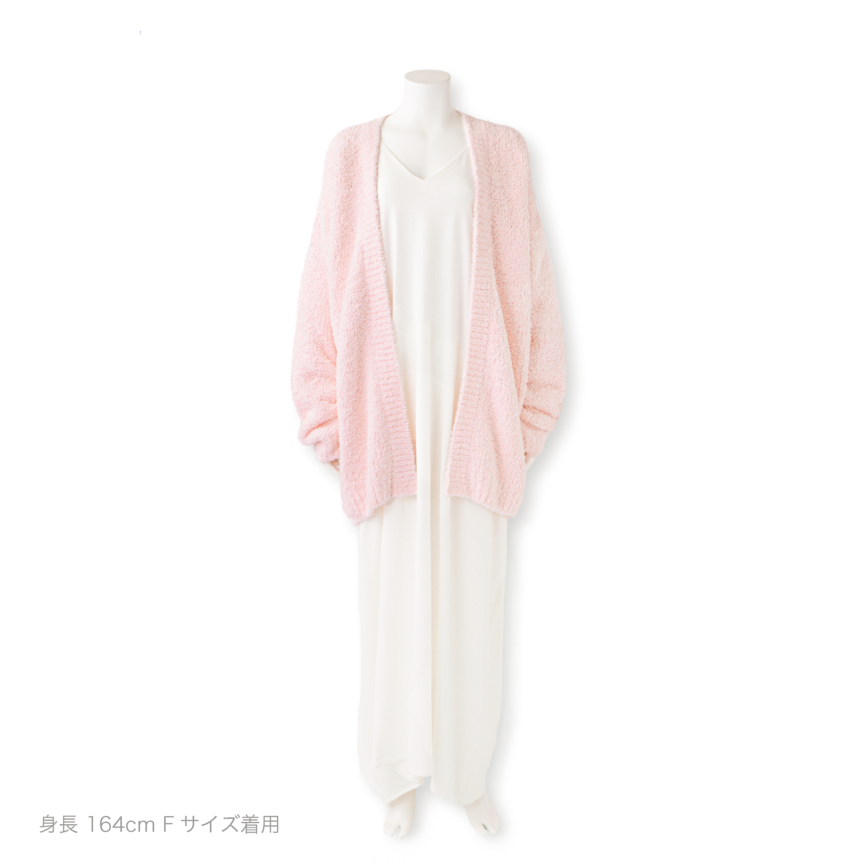 BOYFRIEND CARDIGAN(M (F) pink): WEAR | kashwere Japan (カシウエア