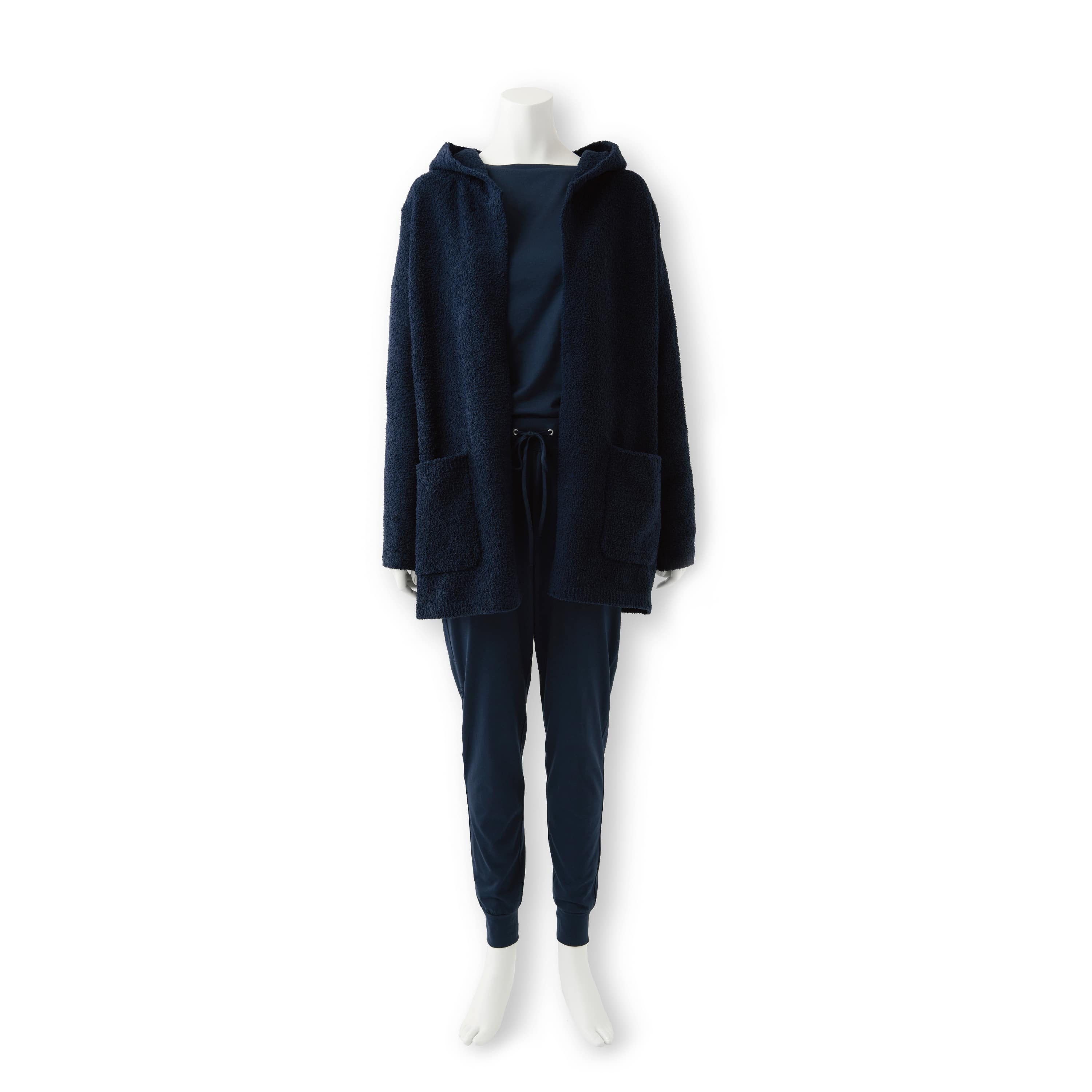 HOODED CARDIGAN