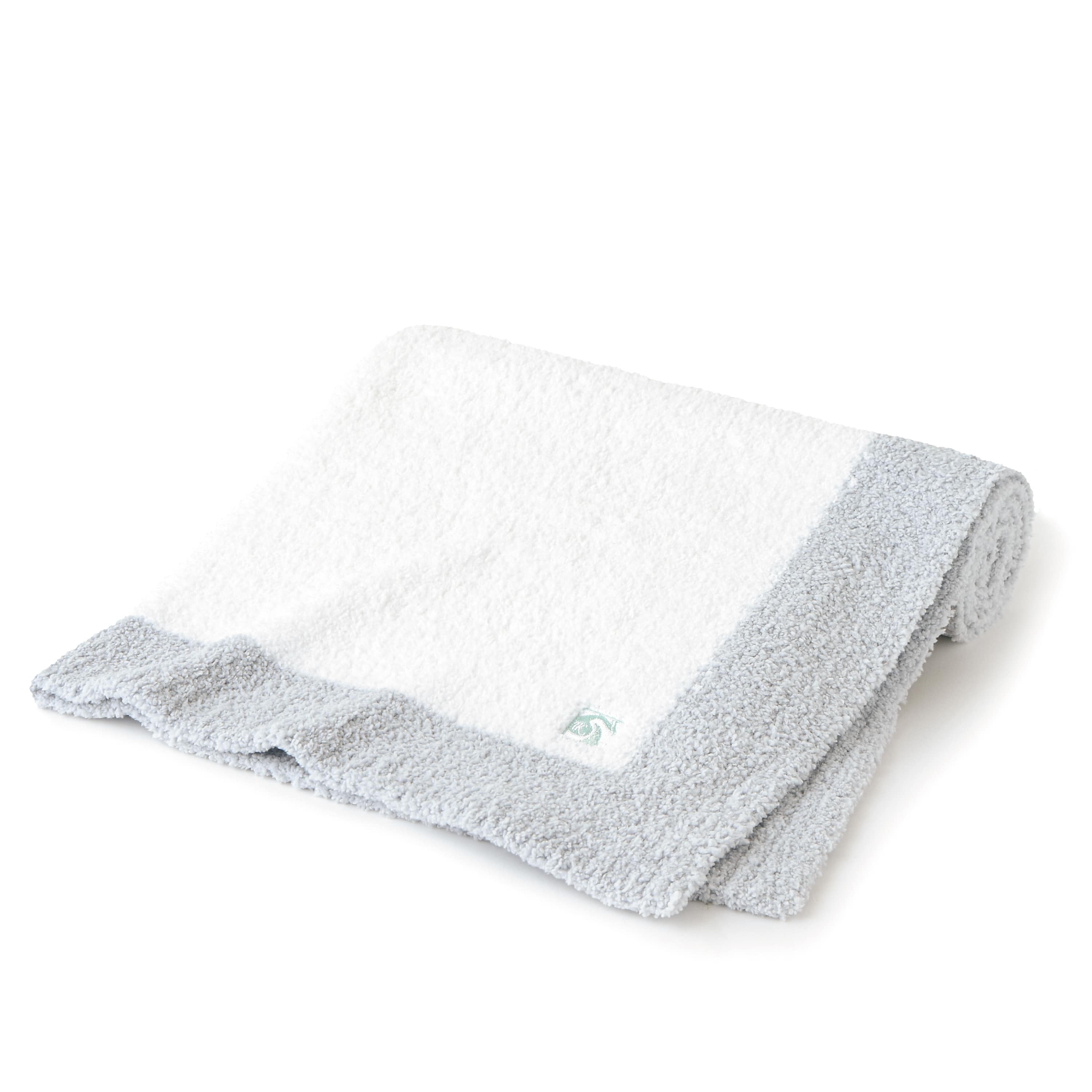 BABY BLANKET SQUARE(78×78cm white/blue): BABY&KIDS | kashwere BABY BLANKET SQUARE(78×78cm white/blue): BABY&KIDS | kashwere