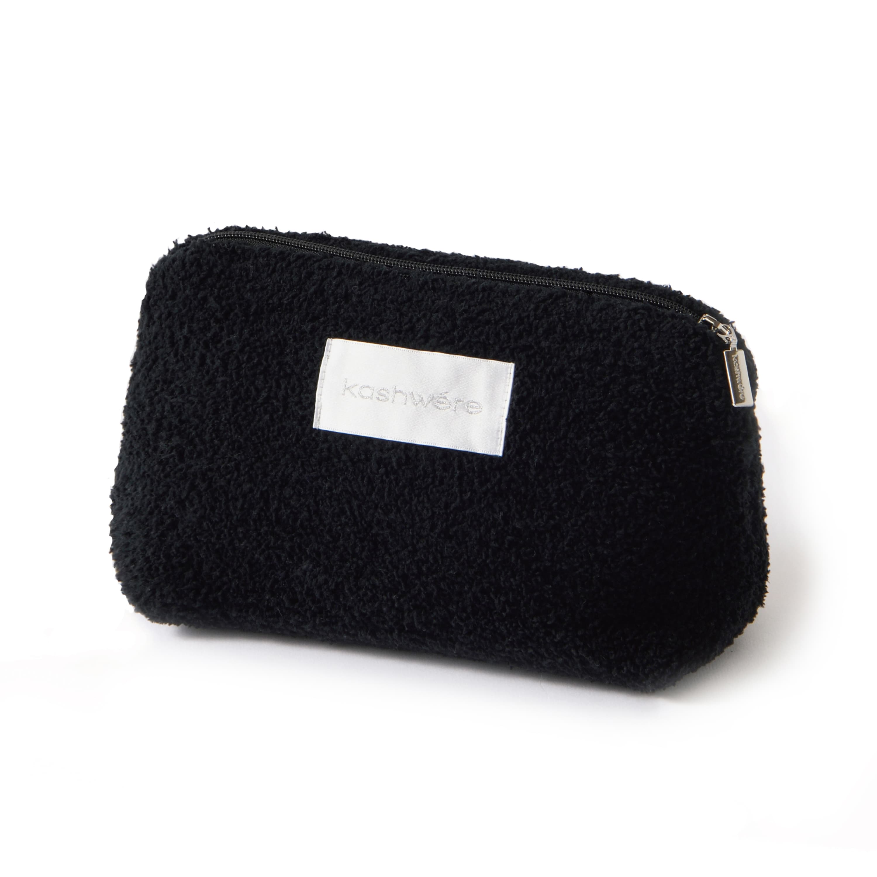 kashwere リミテッドポーチ ハート LIMITED POUCH / HEART(S (18×13×8cm) black/creme): ACCESSORIES