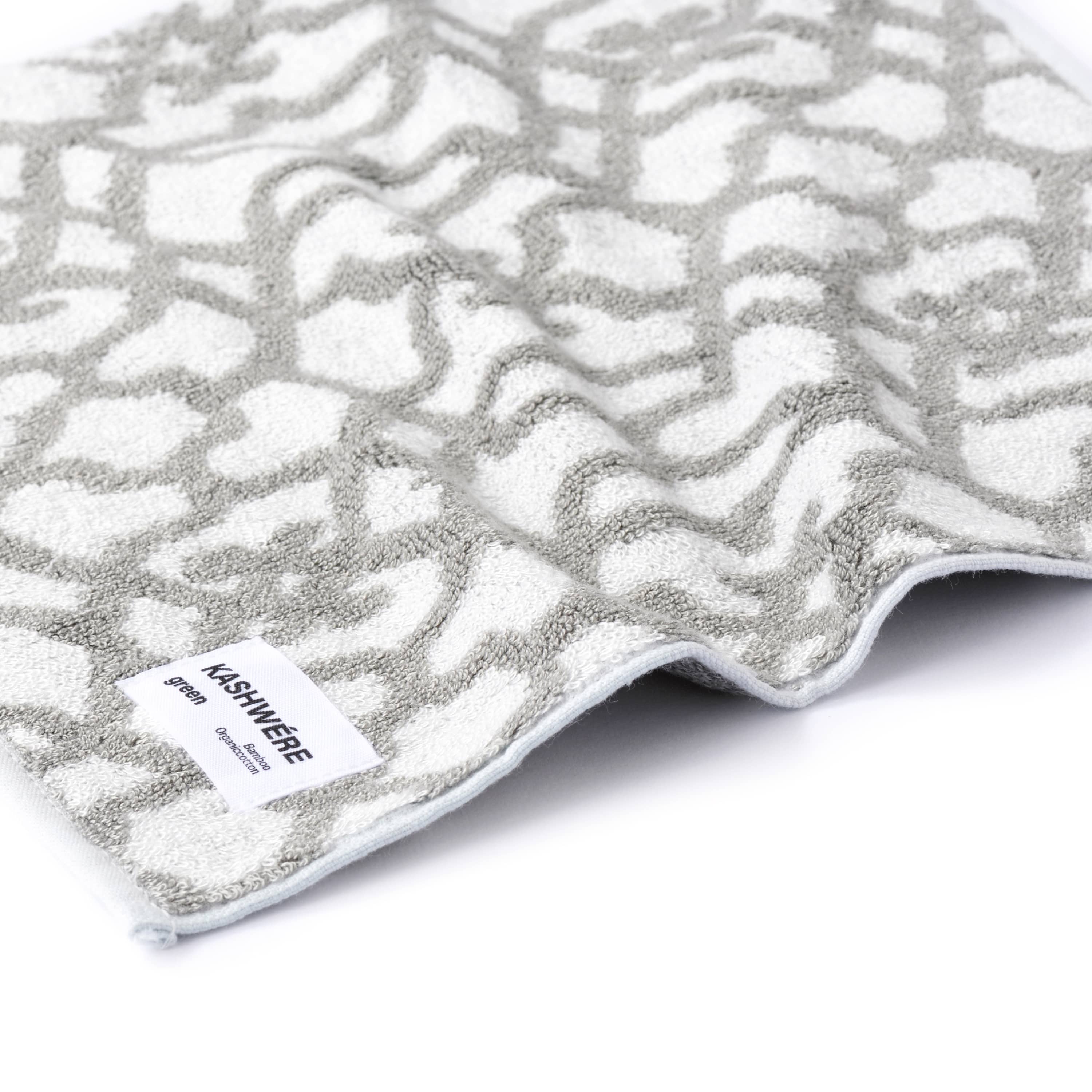 MINI TOWEL / AZULEJO(25×25cm blanca/foggy/air): TOWEL | kashwere