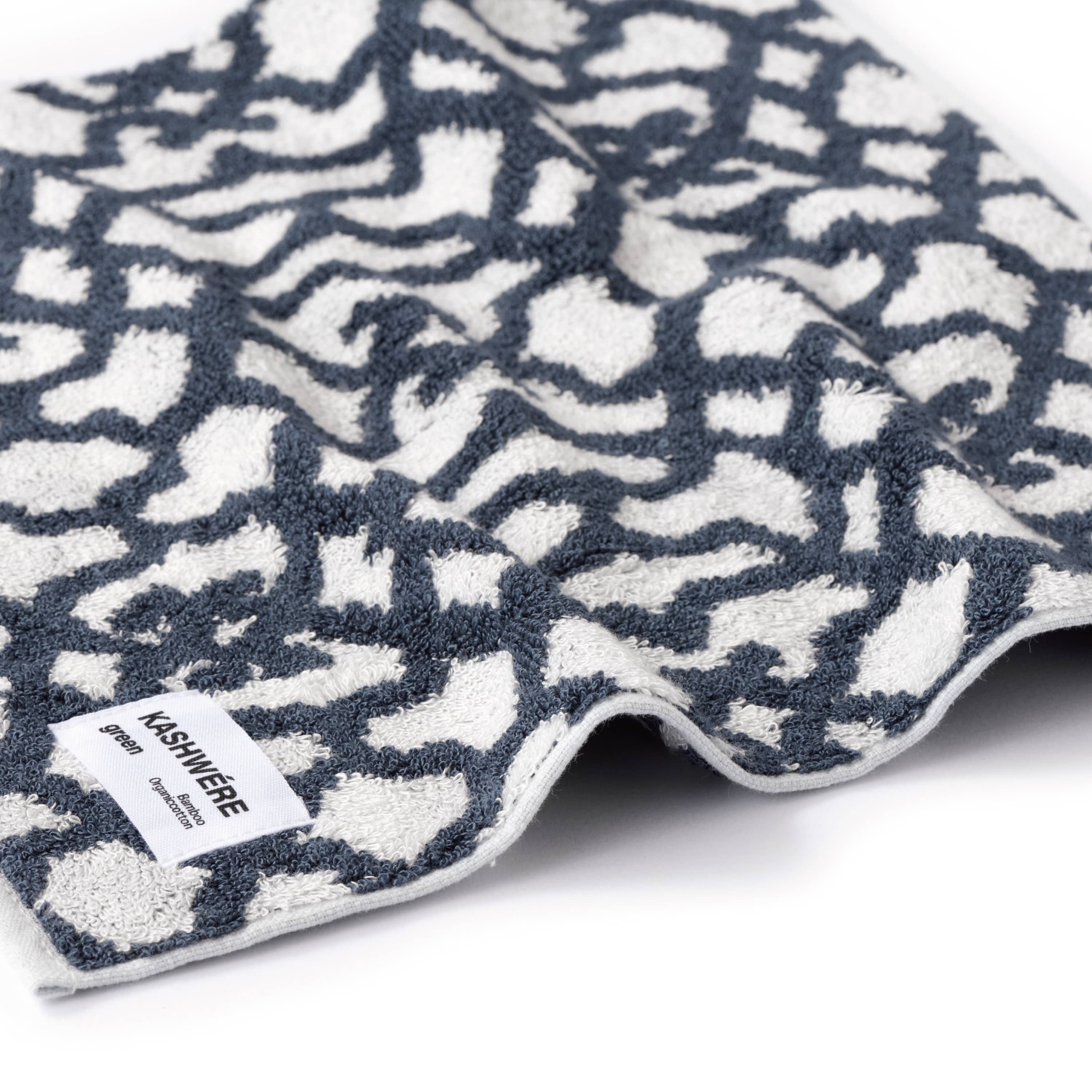 シーツ・カバー kashwere MINI TOWEL / AZULEJO(25×25cm blanca/indigo/air): TOWEL | kashwere