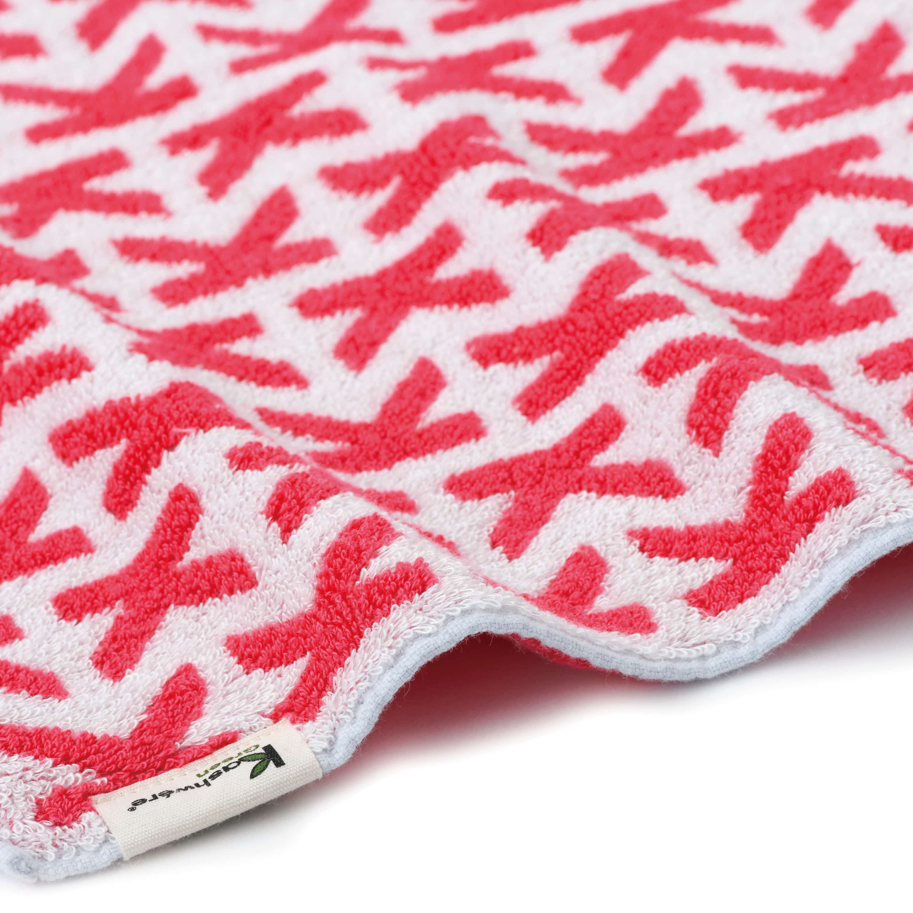 MINI TOWEL / ZEN(25×25cm blanca/flamingo/nightingale): TOWEL 