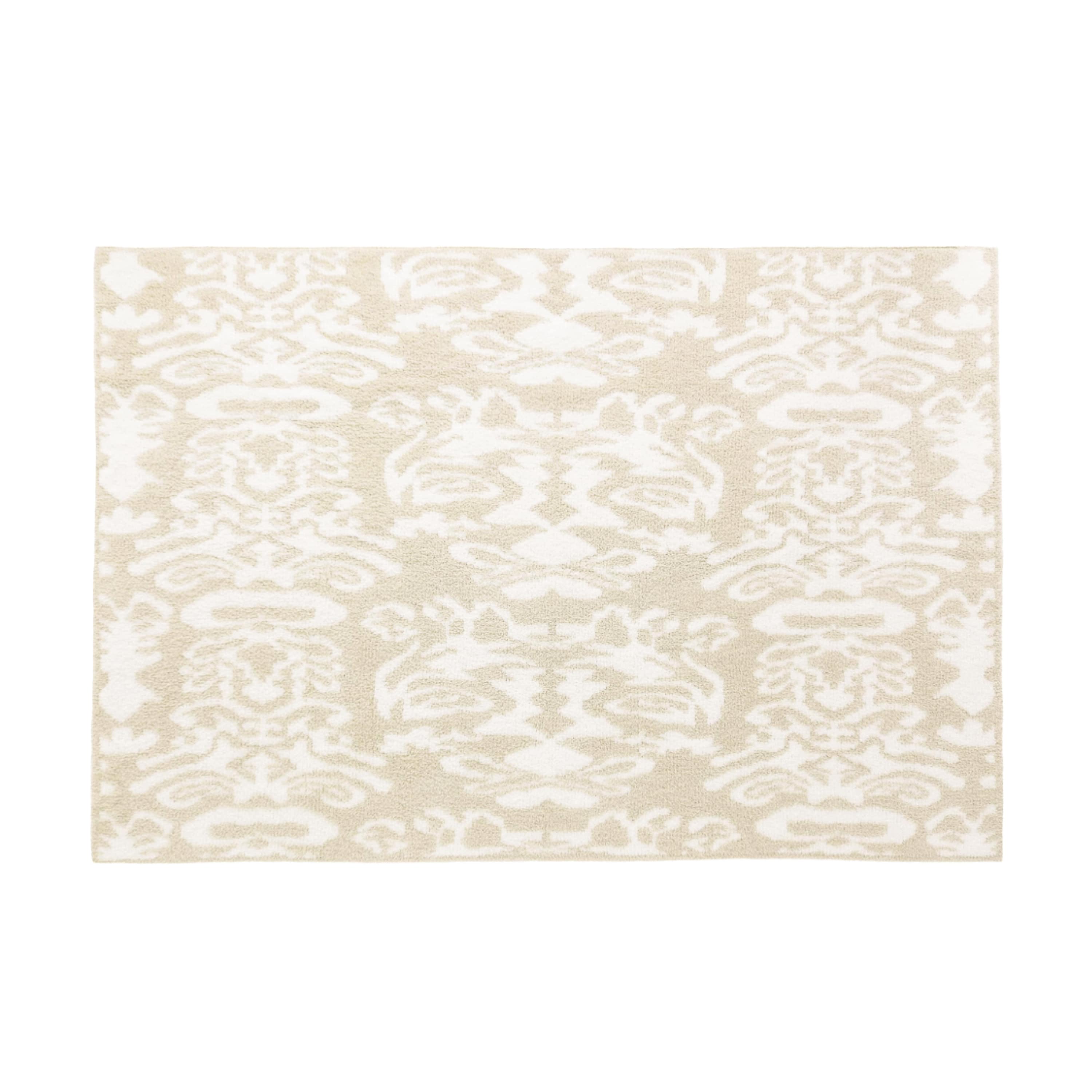 BLANKET / DAMASK(135×183cm beige/creme): BLANKET | kashwere