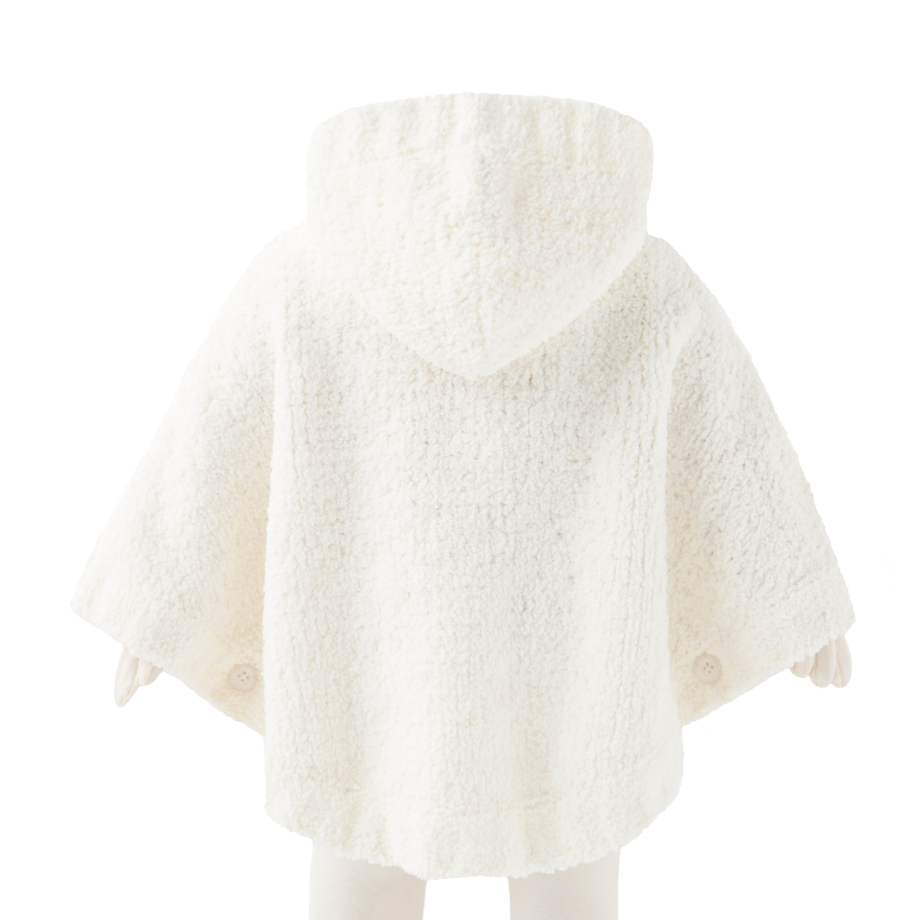 BABY PONCHO(12-24（12～24ヶ月） creme): BABY&KIDS | kashwere Japan 