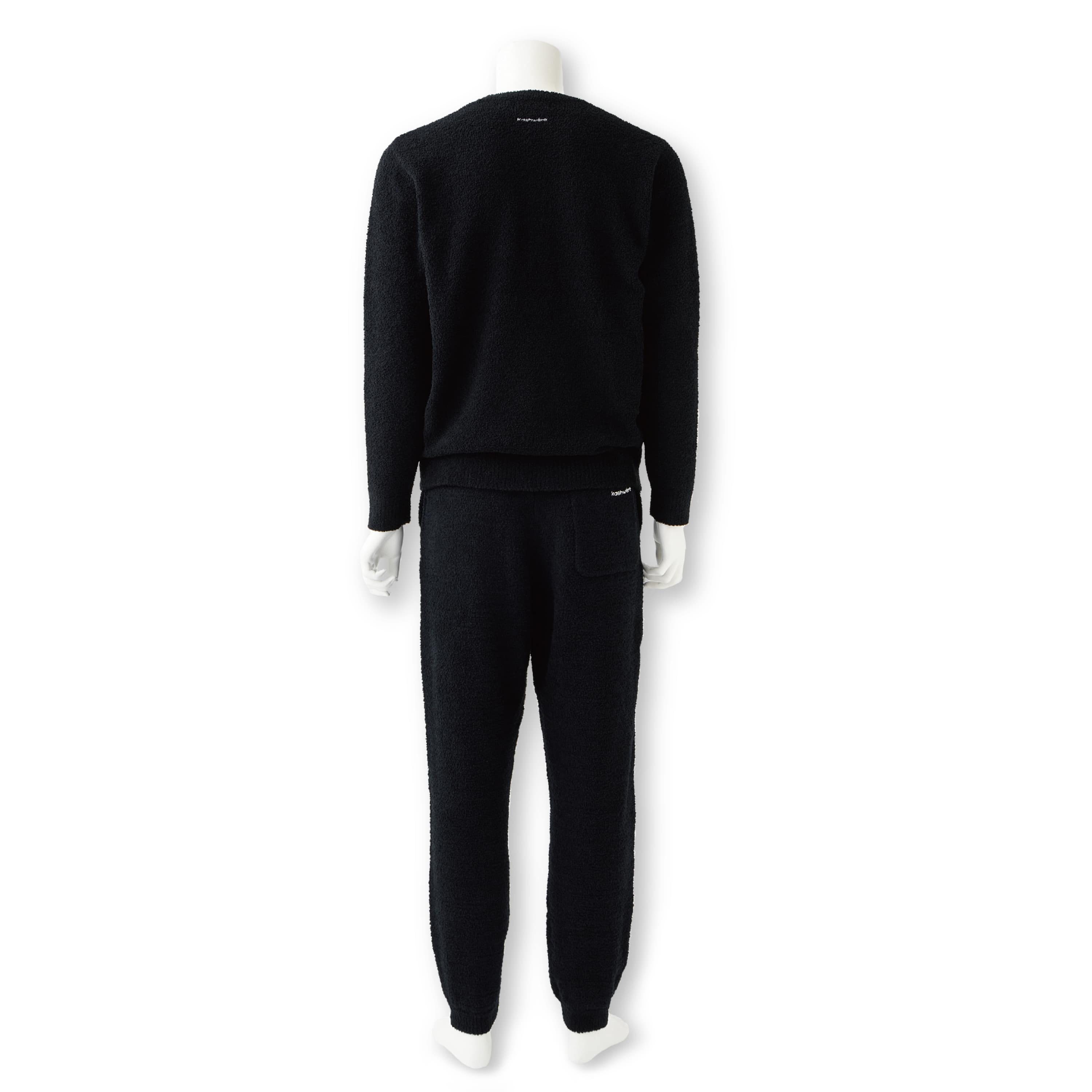 正規品販売！ NECK CREW KNIT(S (カシウエア Japan kashwere | WEAR black): トップス