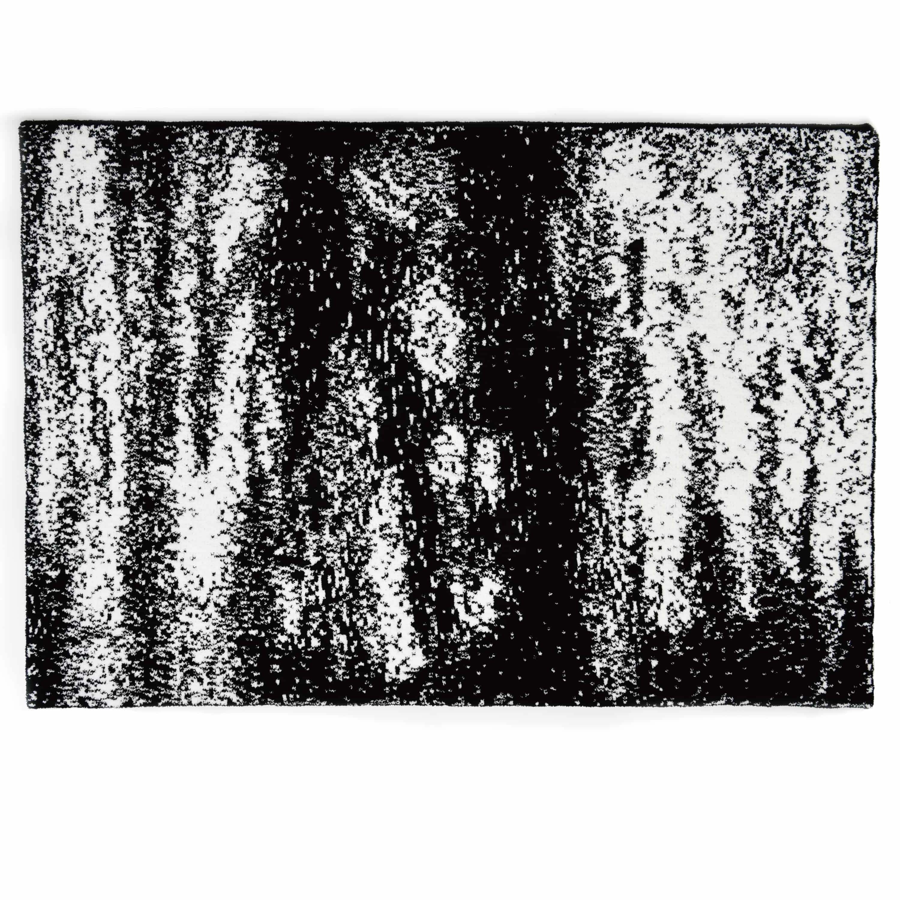 BLANKET / BRUSH(135x183cm black/creme): BLANKET | kashwere Japan