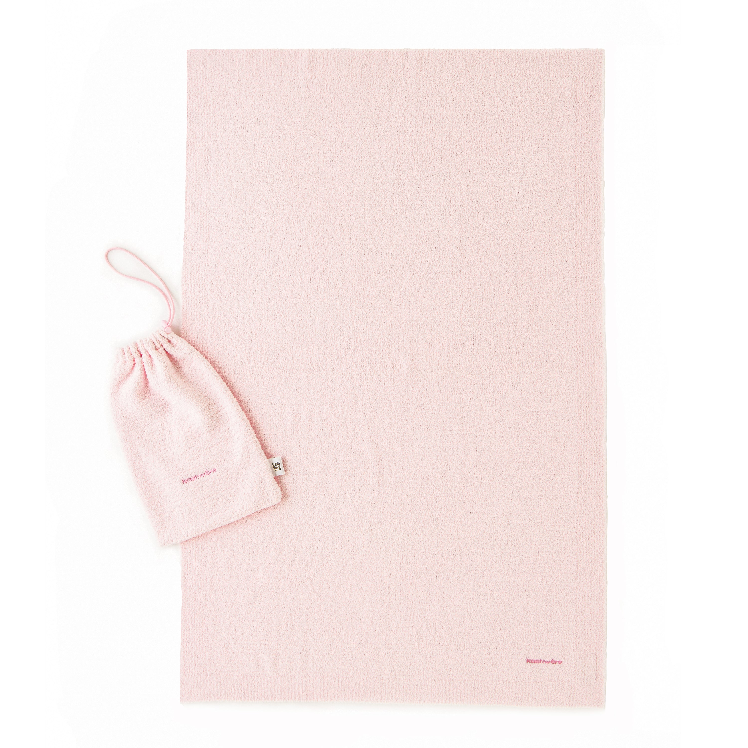 TRAVEL BLANKET / DRAWSTRING(82×125cm pink): BLANKET TRAVEL BLANKET / DRAWSTRING(82×125cm pink): BLANKET
