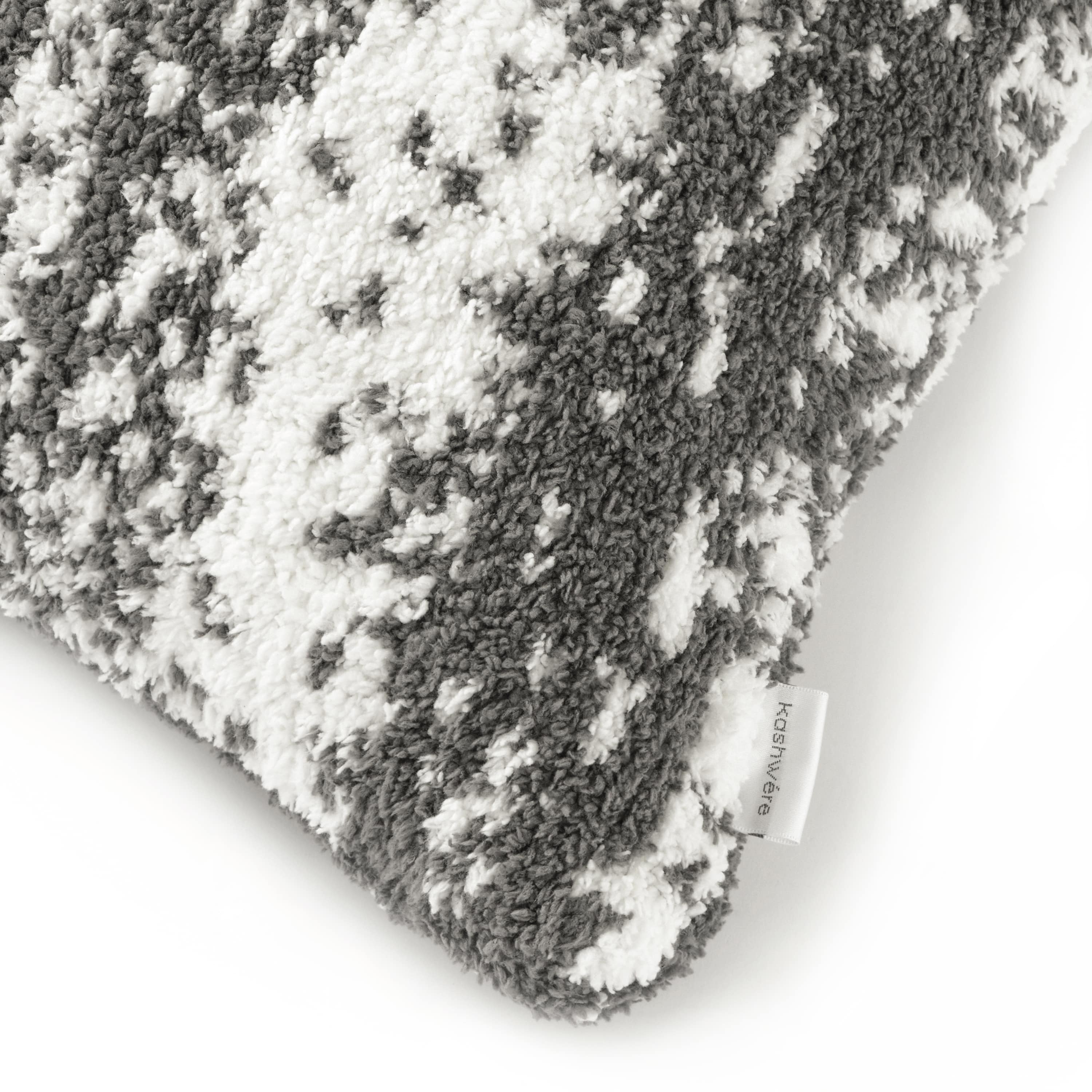 PILLOW CASE / BRUSH(M カバーのみ medium gray/creme): HOME