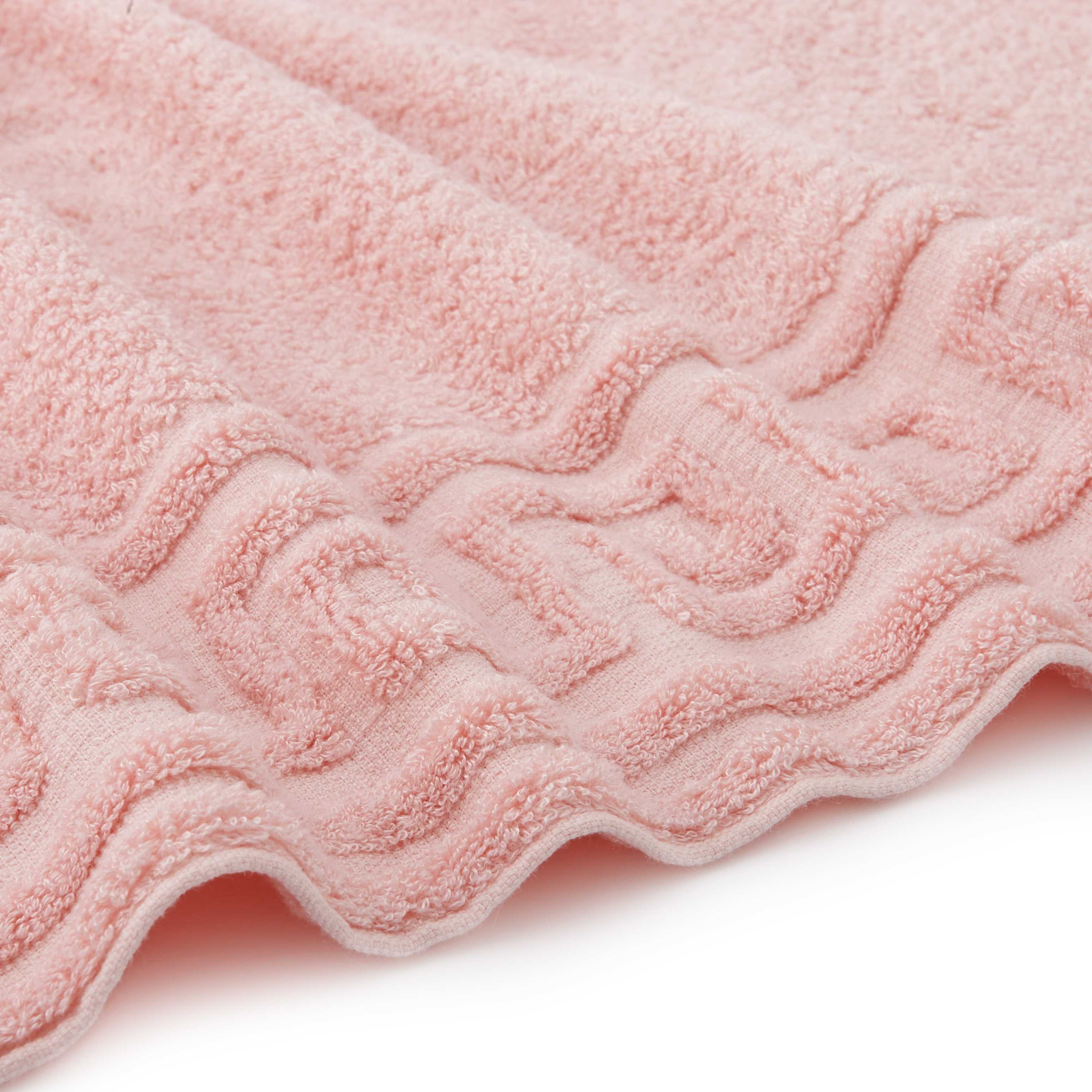 BATH TOWEL / NAMI×cm coral: TOWEL   kashwere Japan