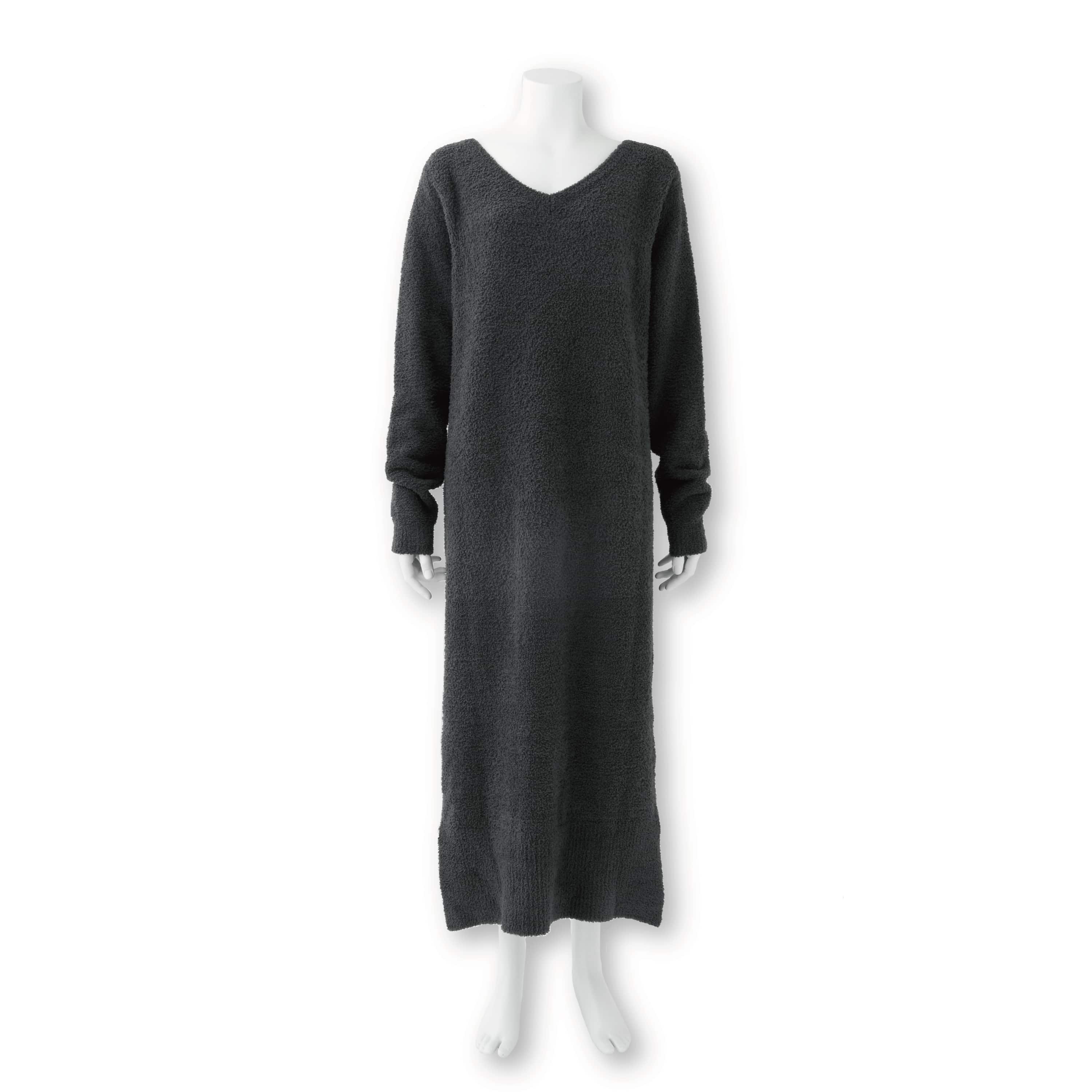 TWO WAY LONG SLEEVE DRESS パジャマ【Kashwere】 TWO WAY LONG SLEEVE DRESS パジャマ【Kashwere】