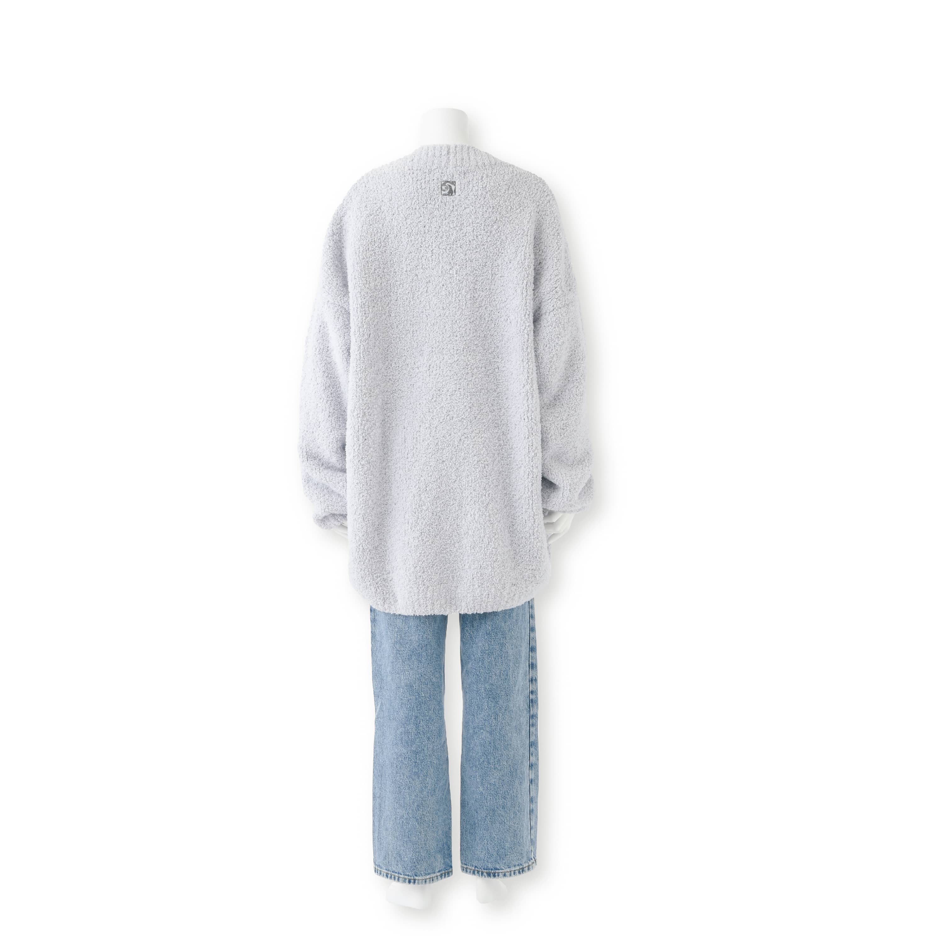 BOYFRIEND CARDIGAN(M (F) blue): WEAR | kashwere Japan (カシウエア