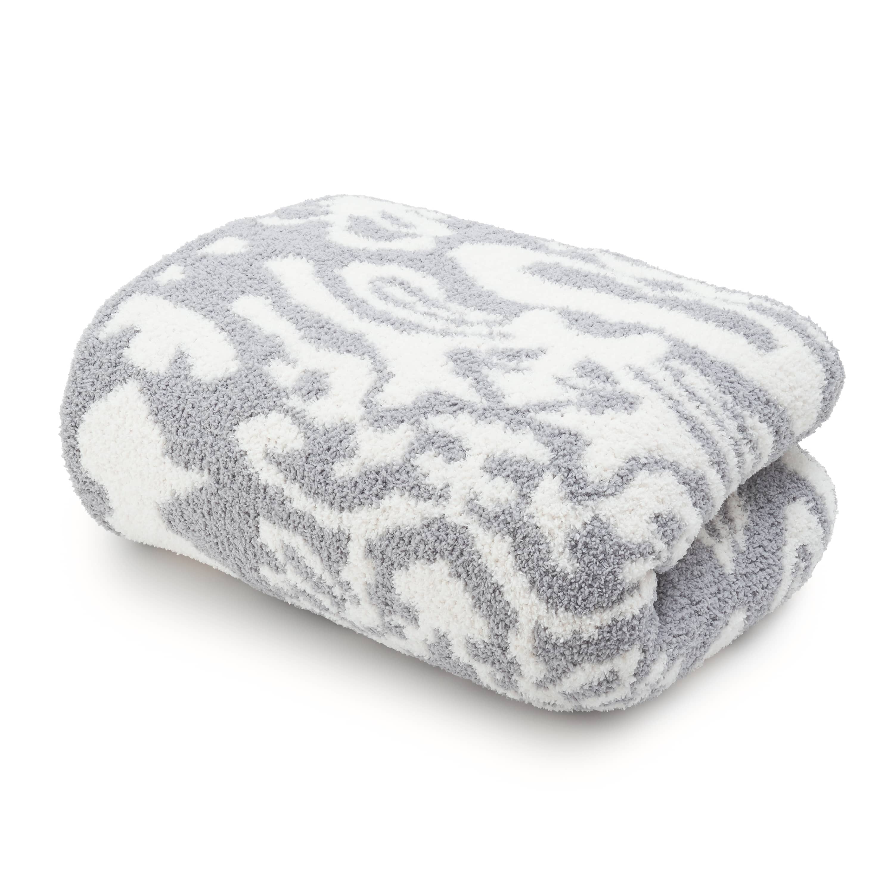 BLANKET / DAMASK(135×183cm stone/creme): BLANKET | kashwere Japan