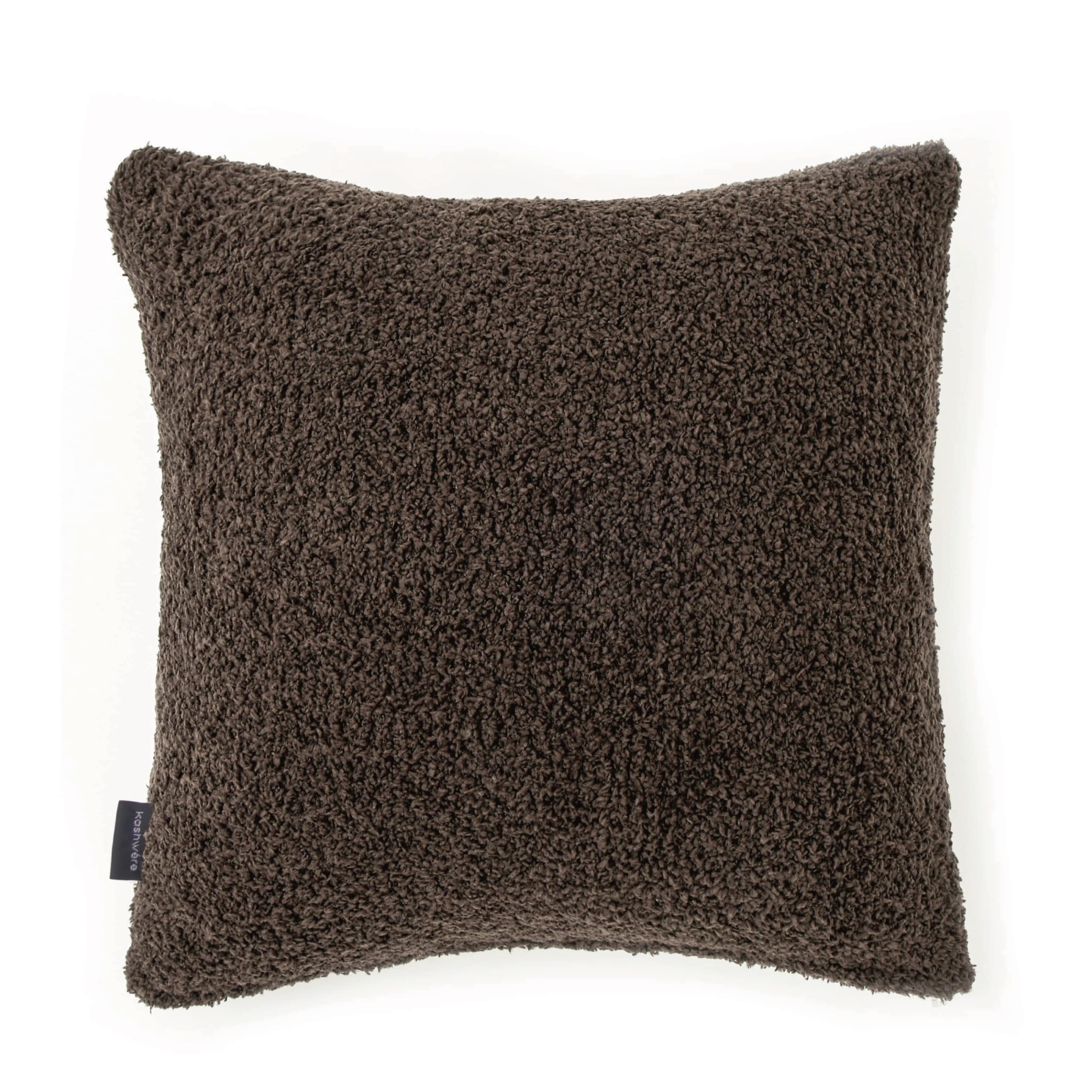 CUSHION COVER / SOLID(カバーのみ walnut): HOME | kashwere Japan